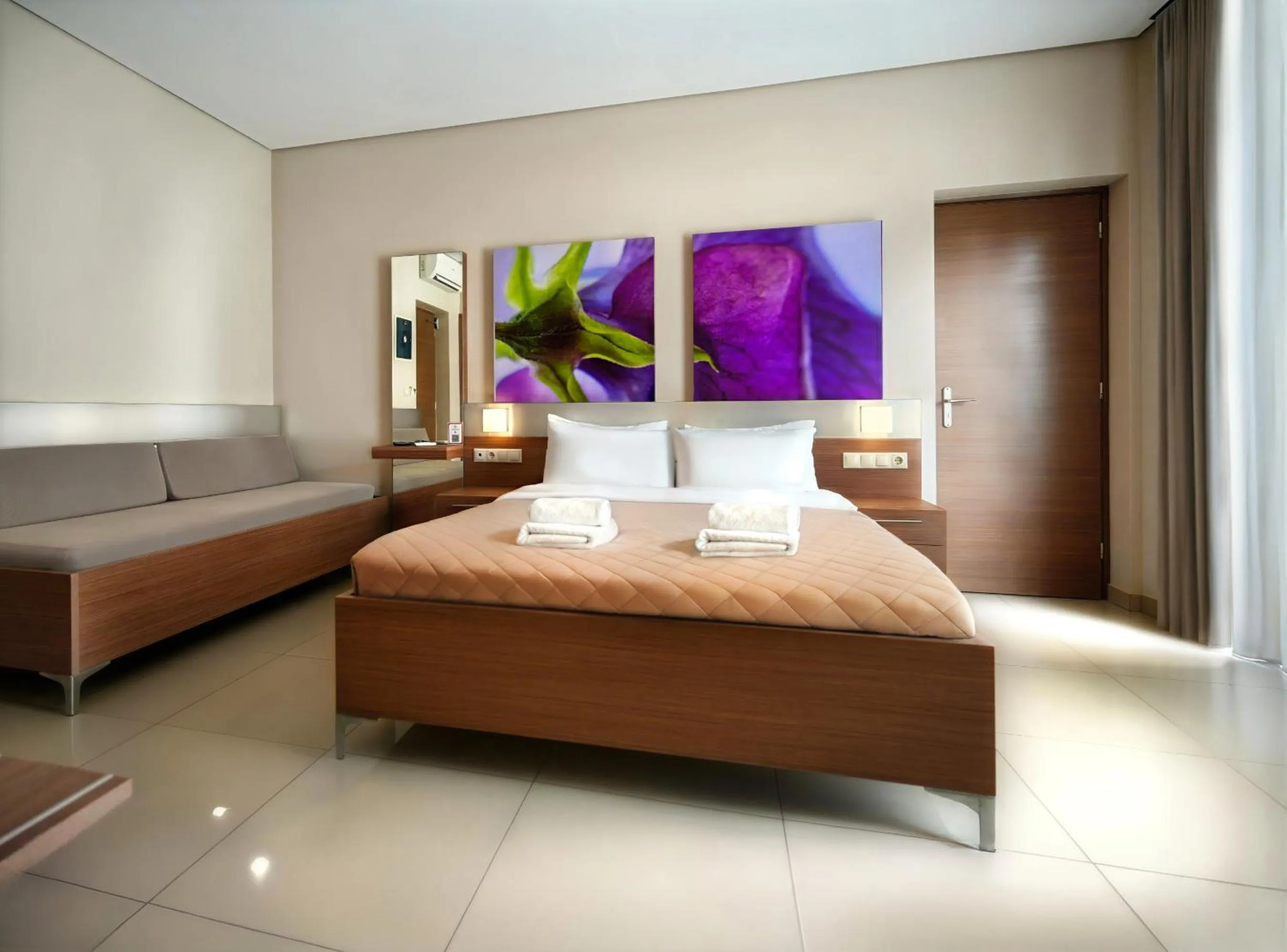 Bed in Relax Hotel