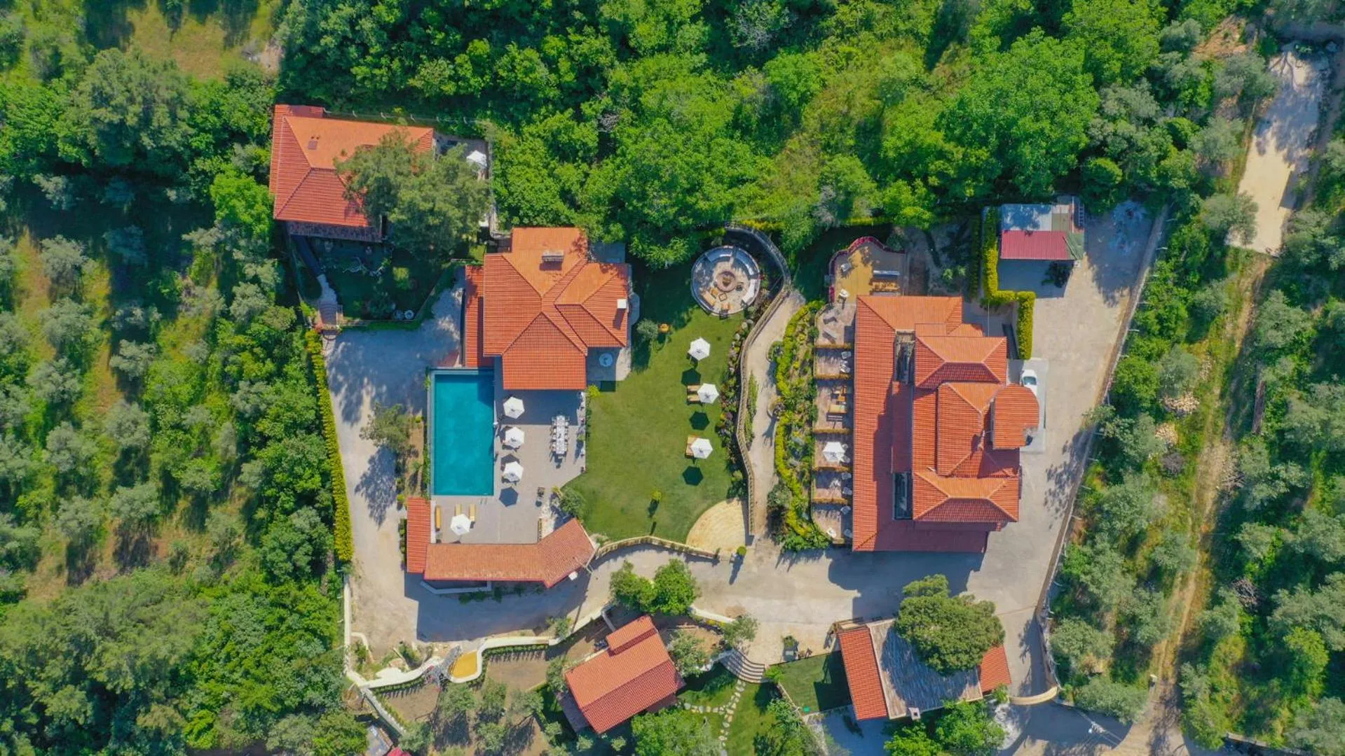 Bird's eye view in Nadas Kazdağları
