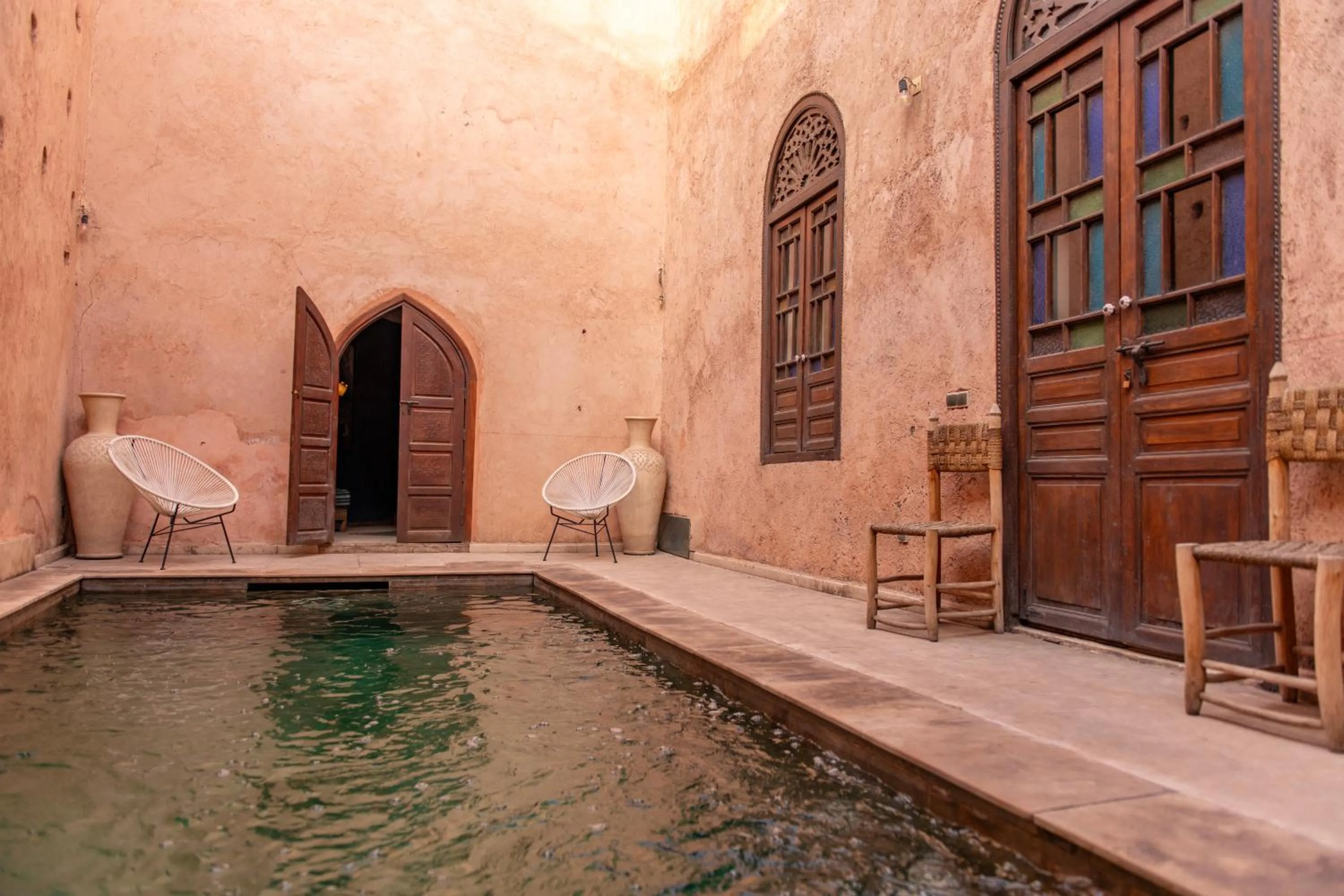 Swimming pool in Riad Ben Youssef