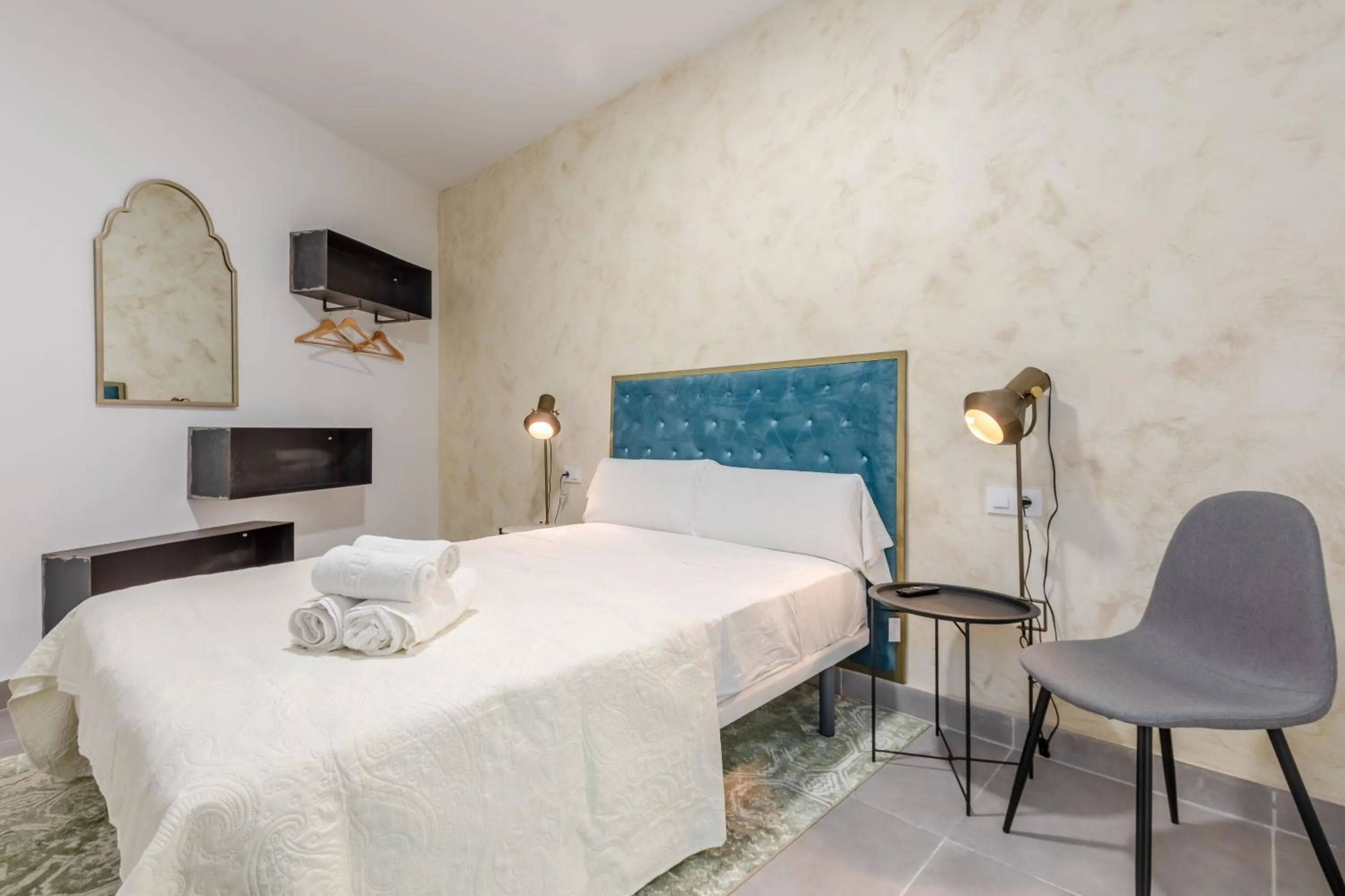 Bed in Villamarta Boutique Rooms