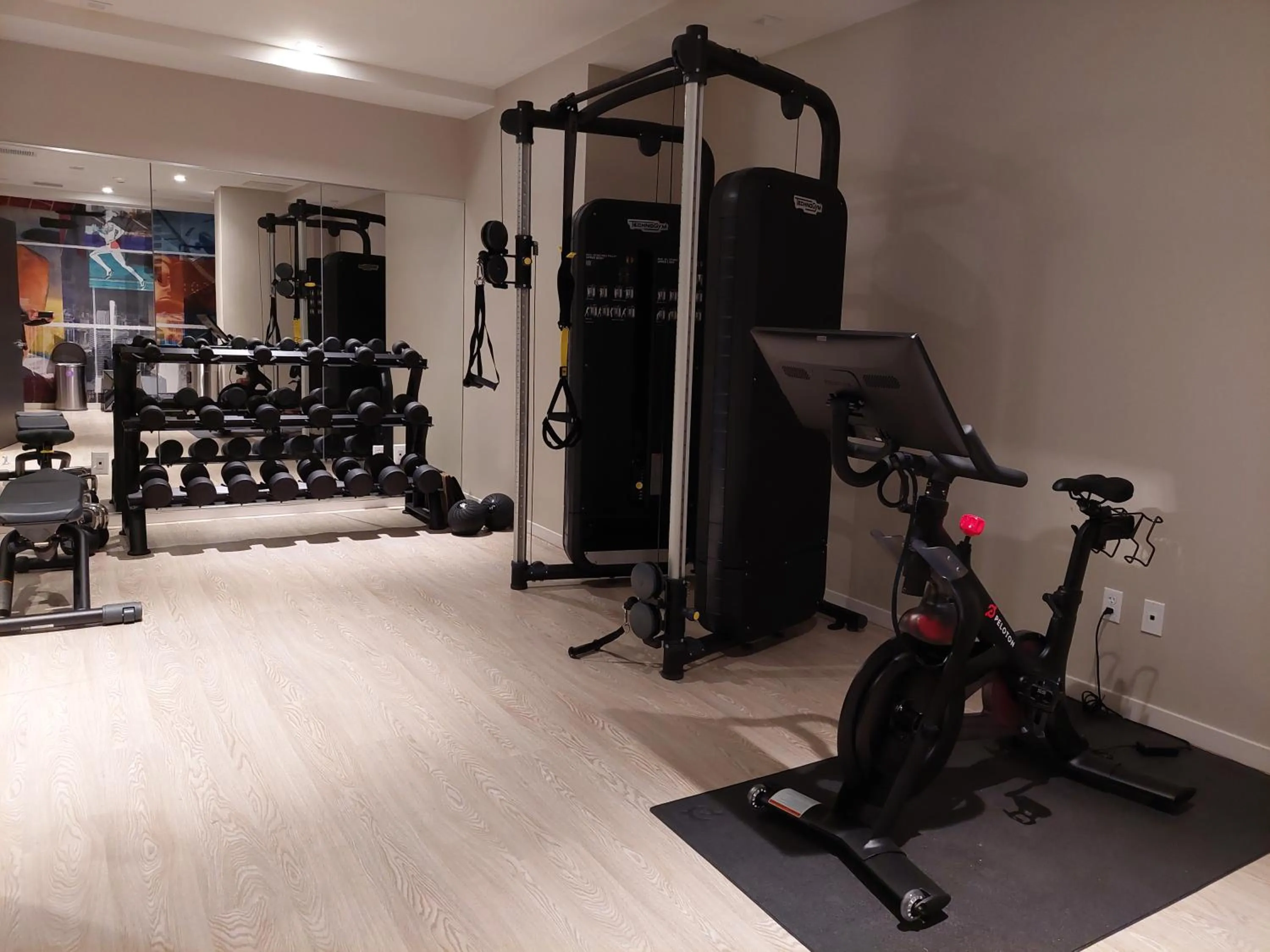 Fitness centre/facilities in Pestana CR7 Times Square