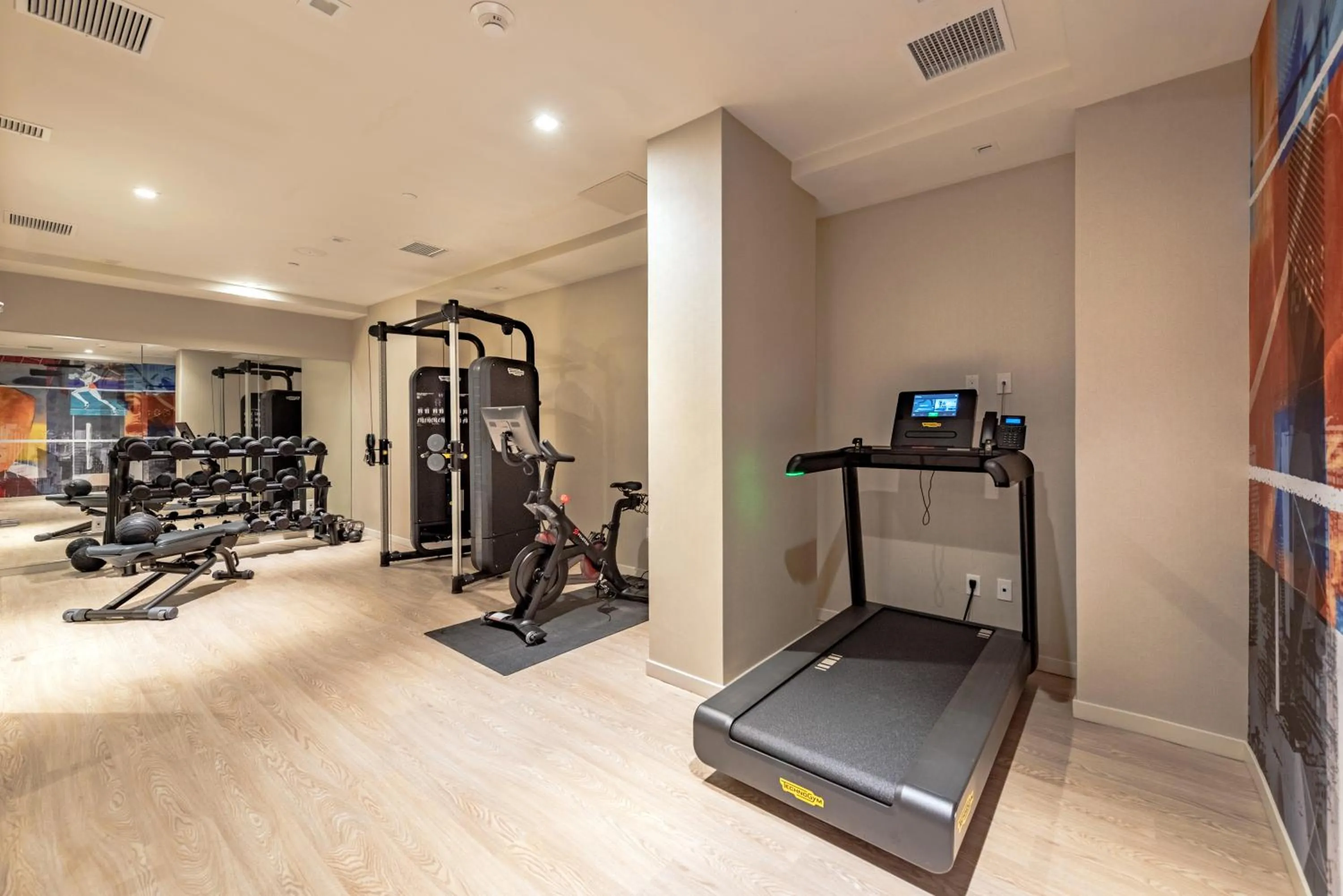 Fitness centre/facilities in Pestana CR7 Times Square