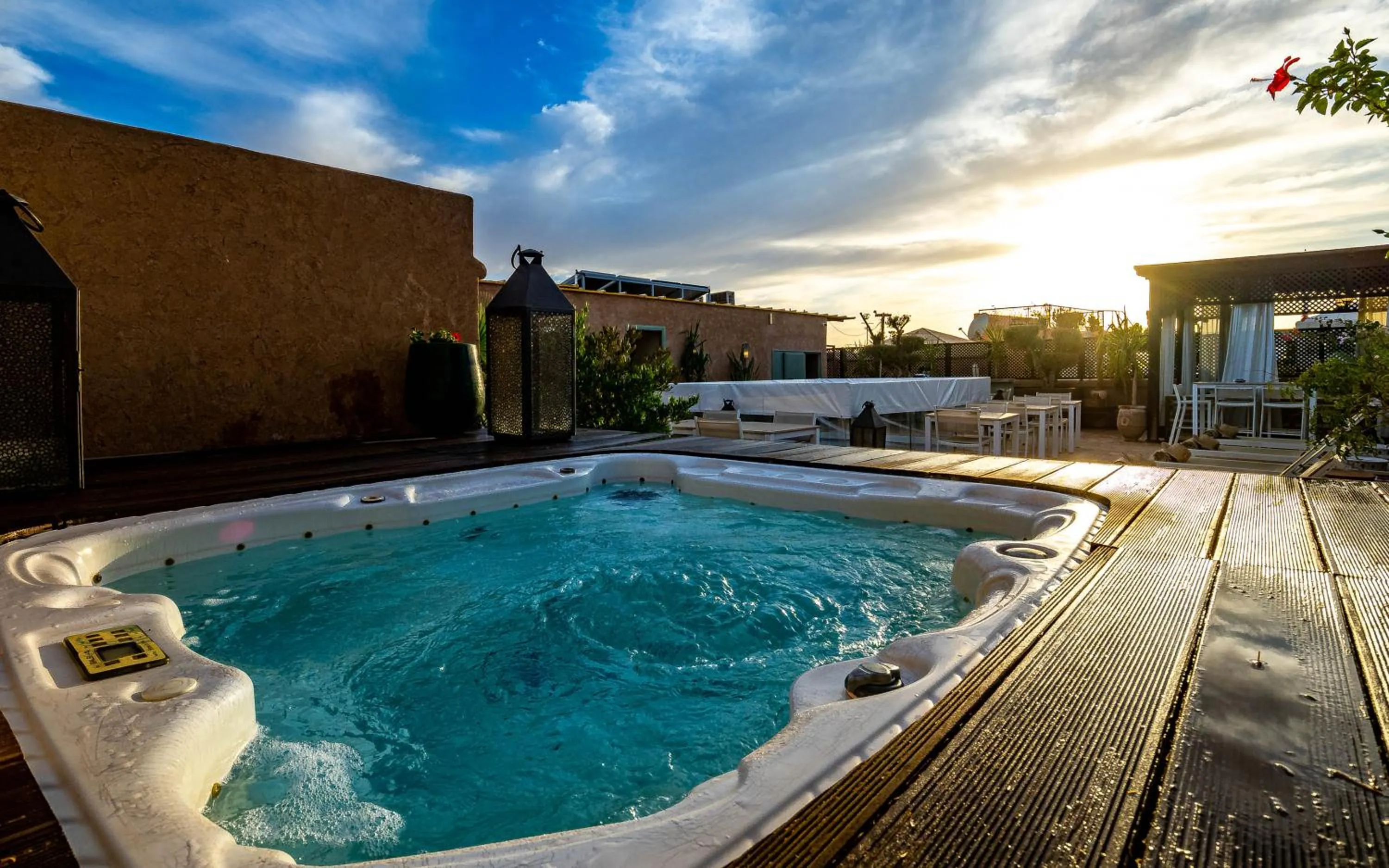 Hot Tub in Riad Houma