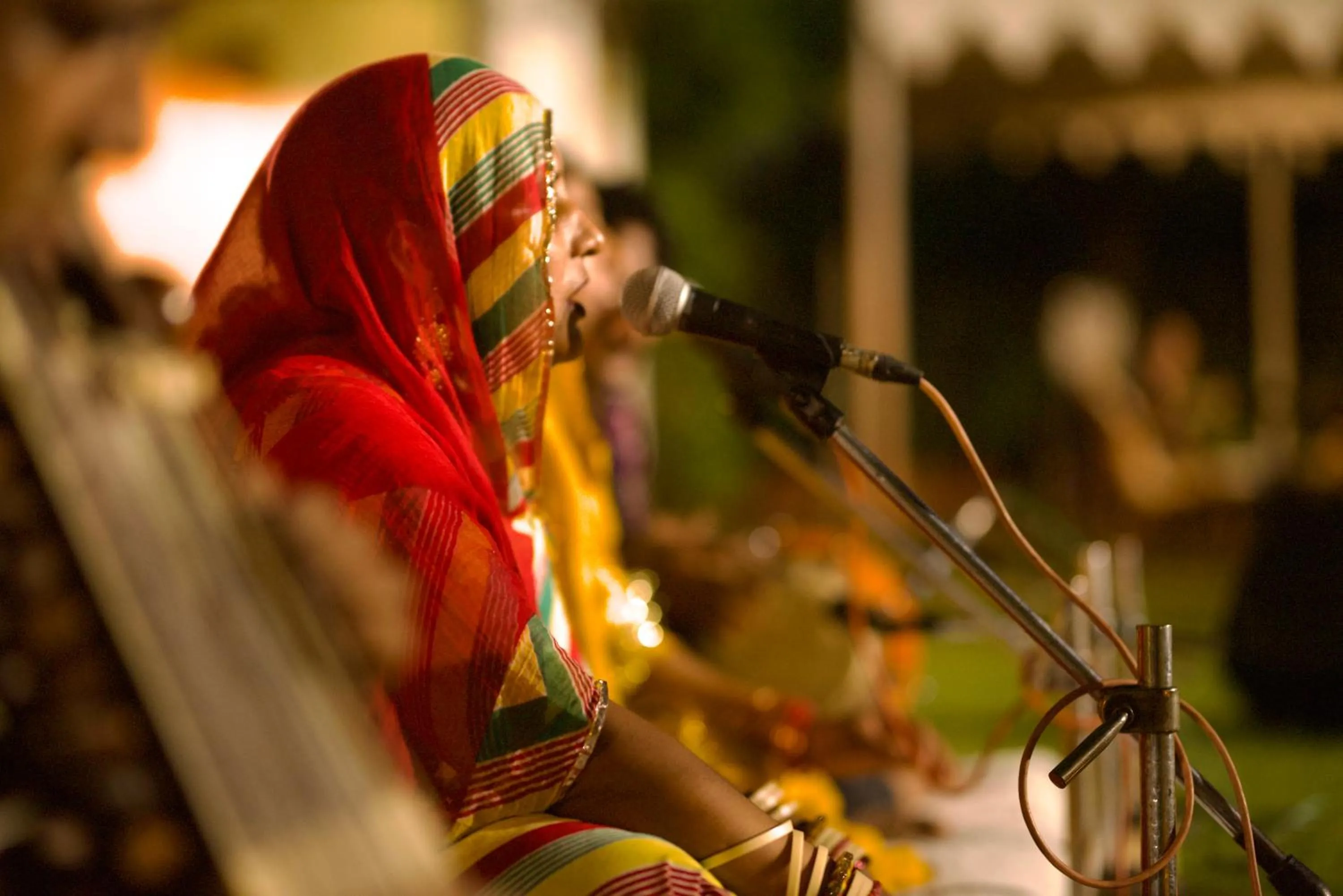Evening entertainment in Hotel Arya Niwas