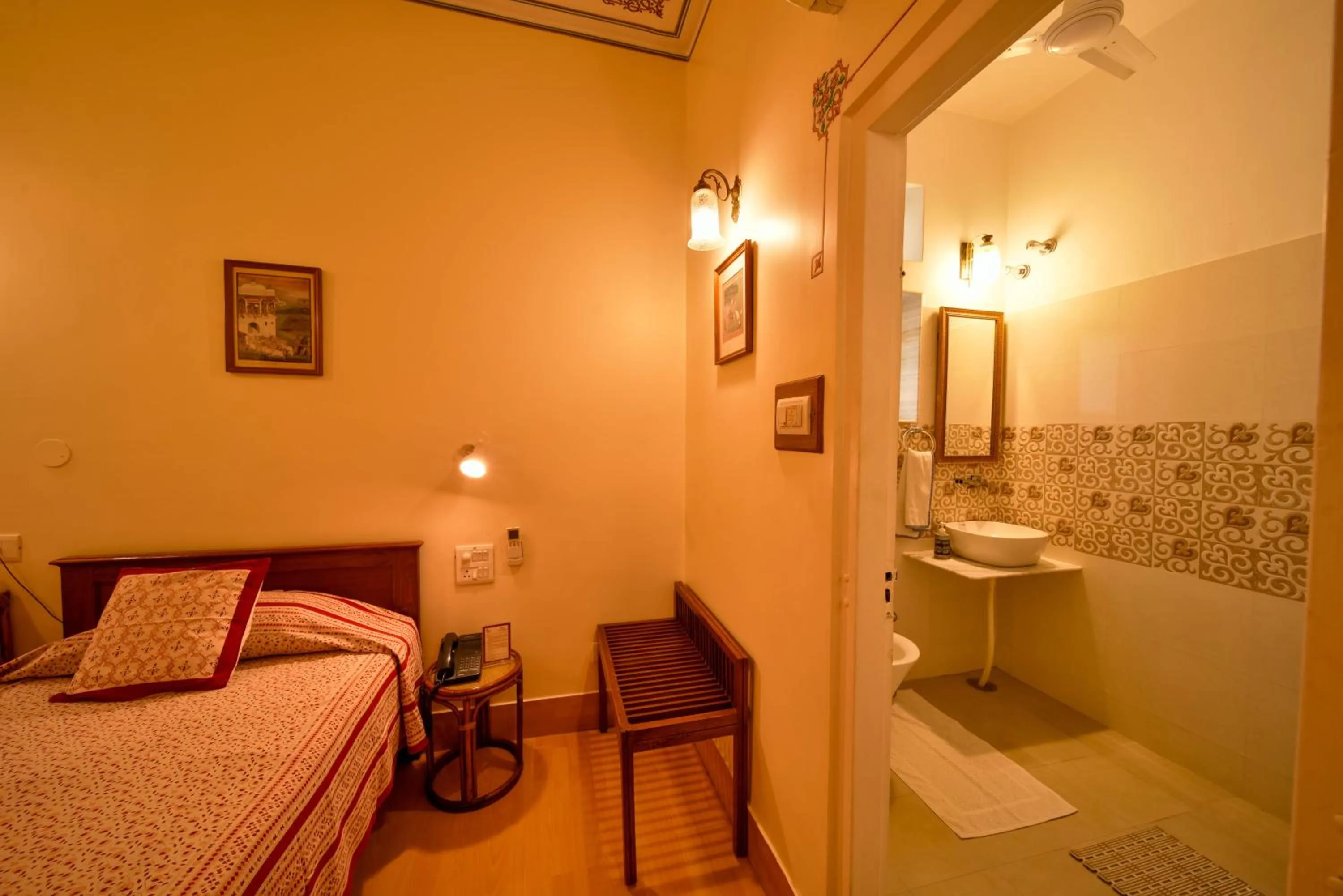 Photo of the whole room, Bed in Hotel Arya Niwas