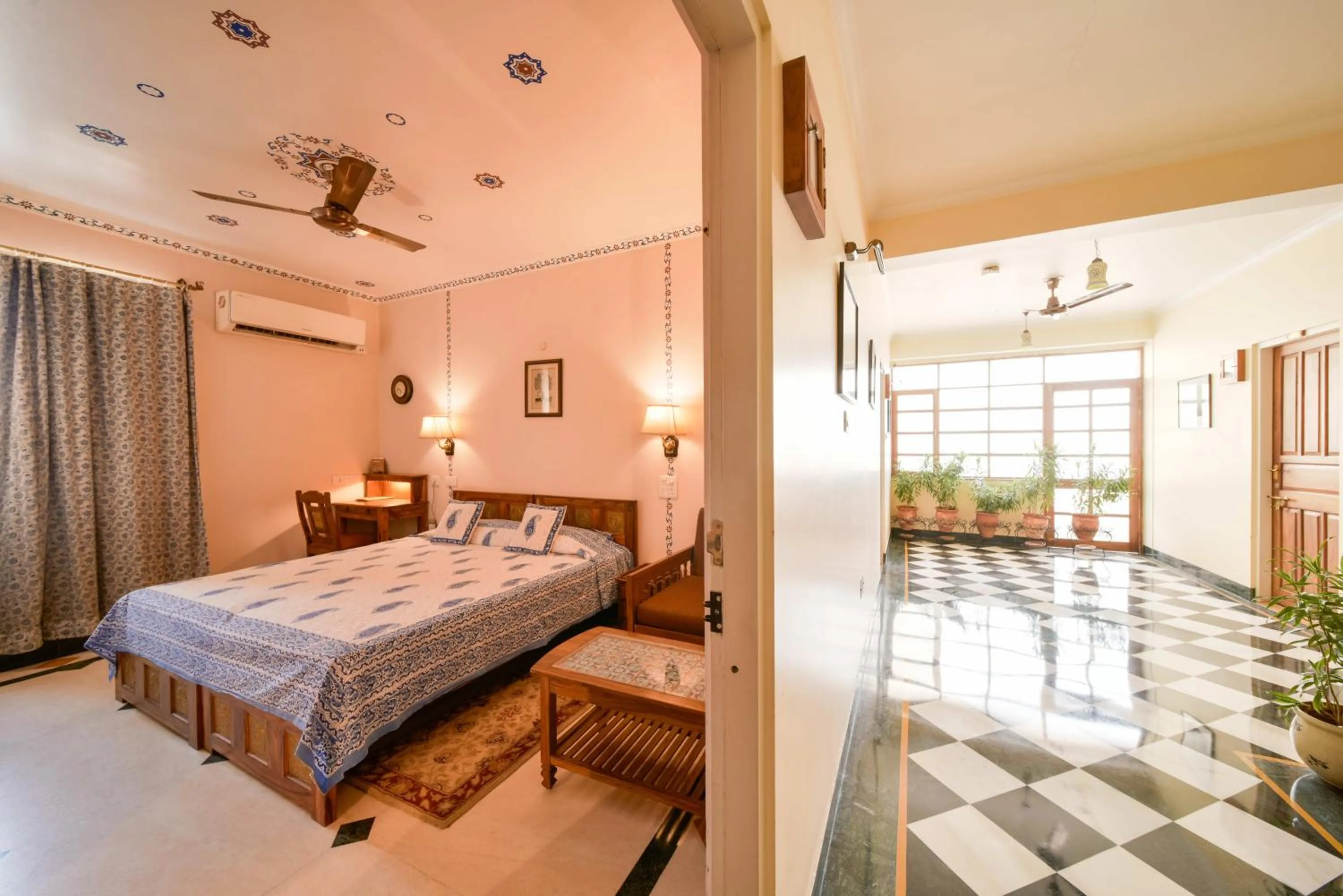 Photo of the whole room, Bed in Hotel Arya Niwas