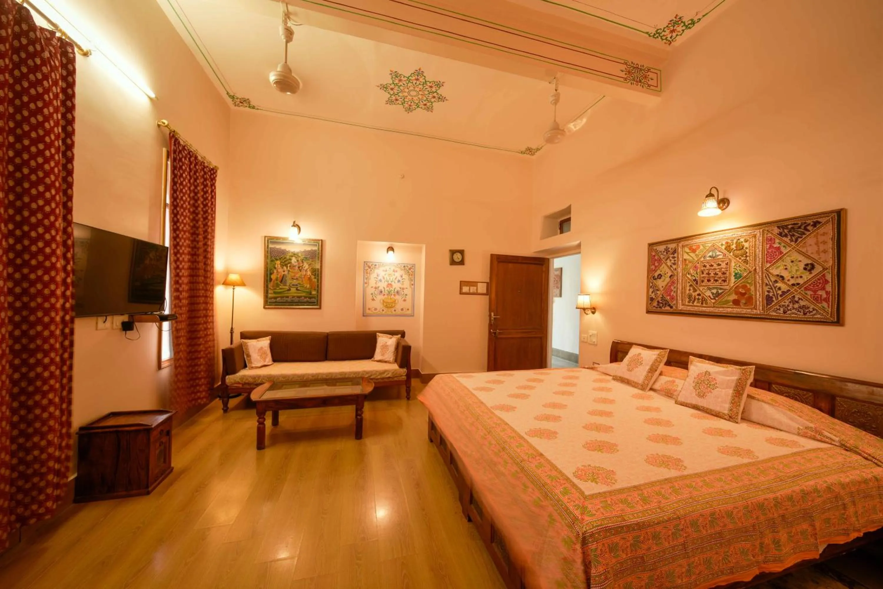 Photo of the whole room, Bed in Hotel Arya Niwas