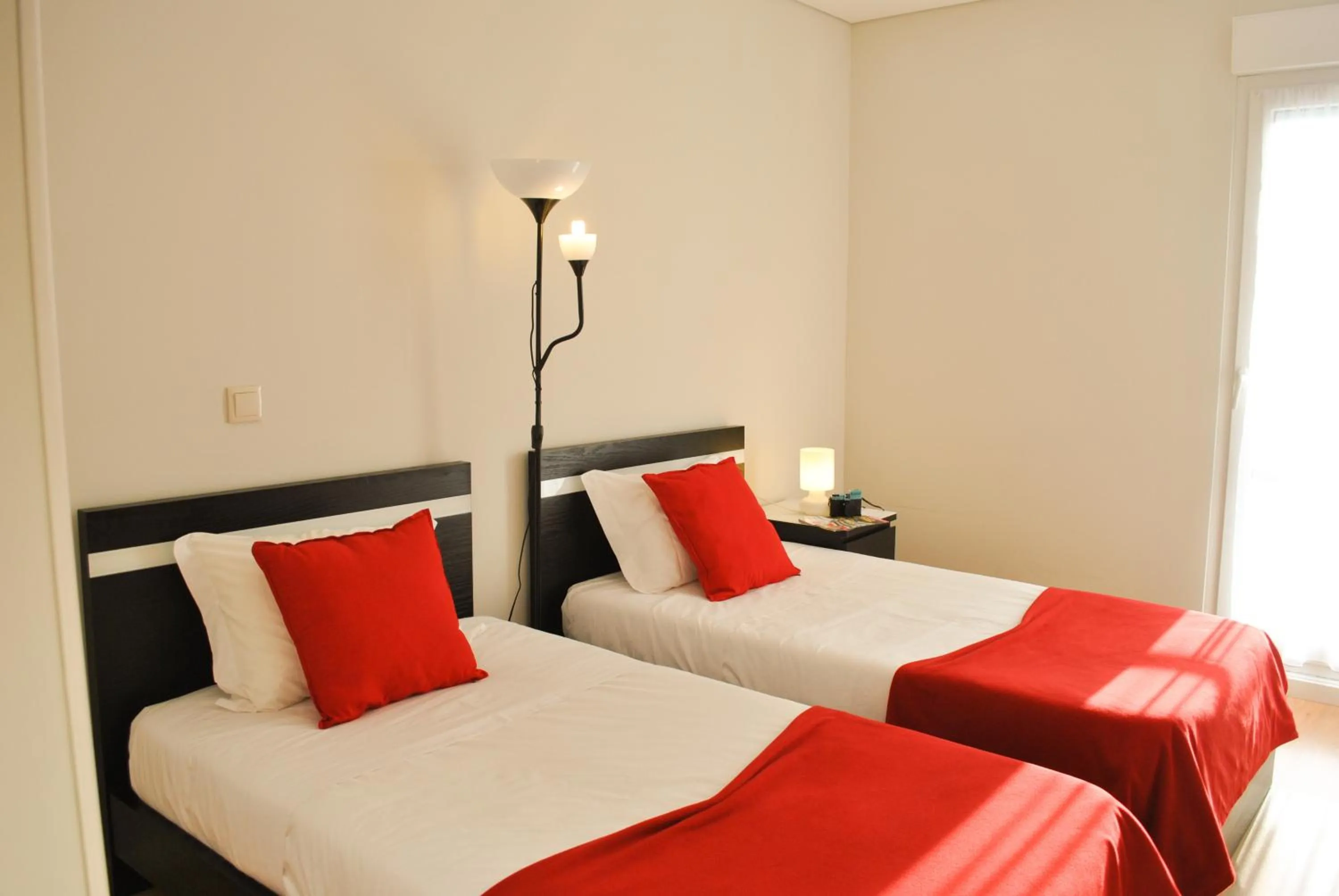 Bed in Apartamentos Portodouro - Santa Catarina