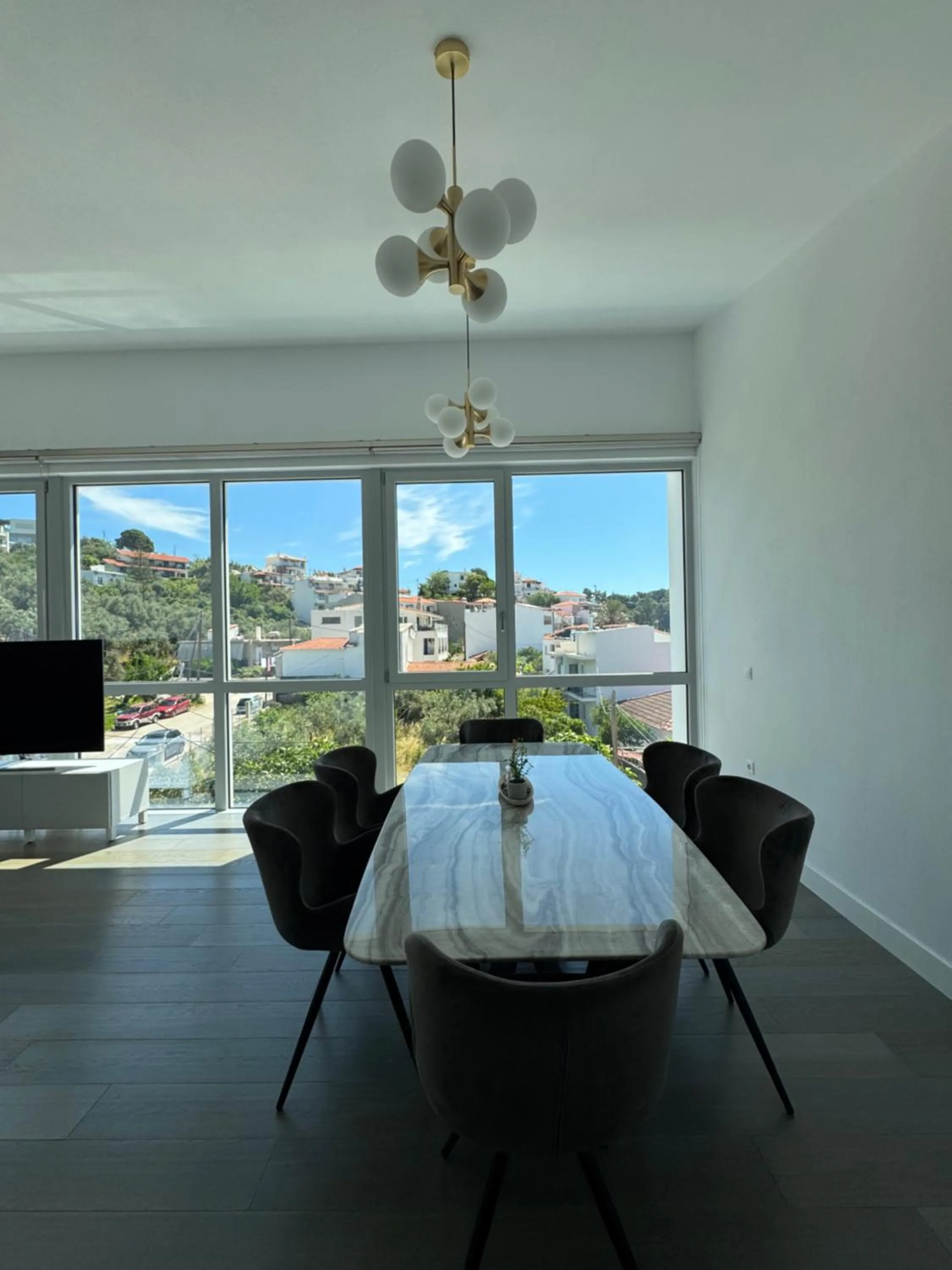 Living room in Anemoni Beach Hotel