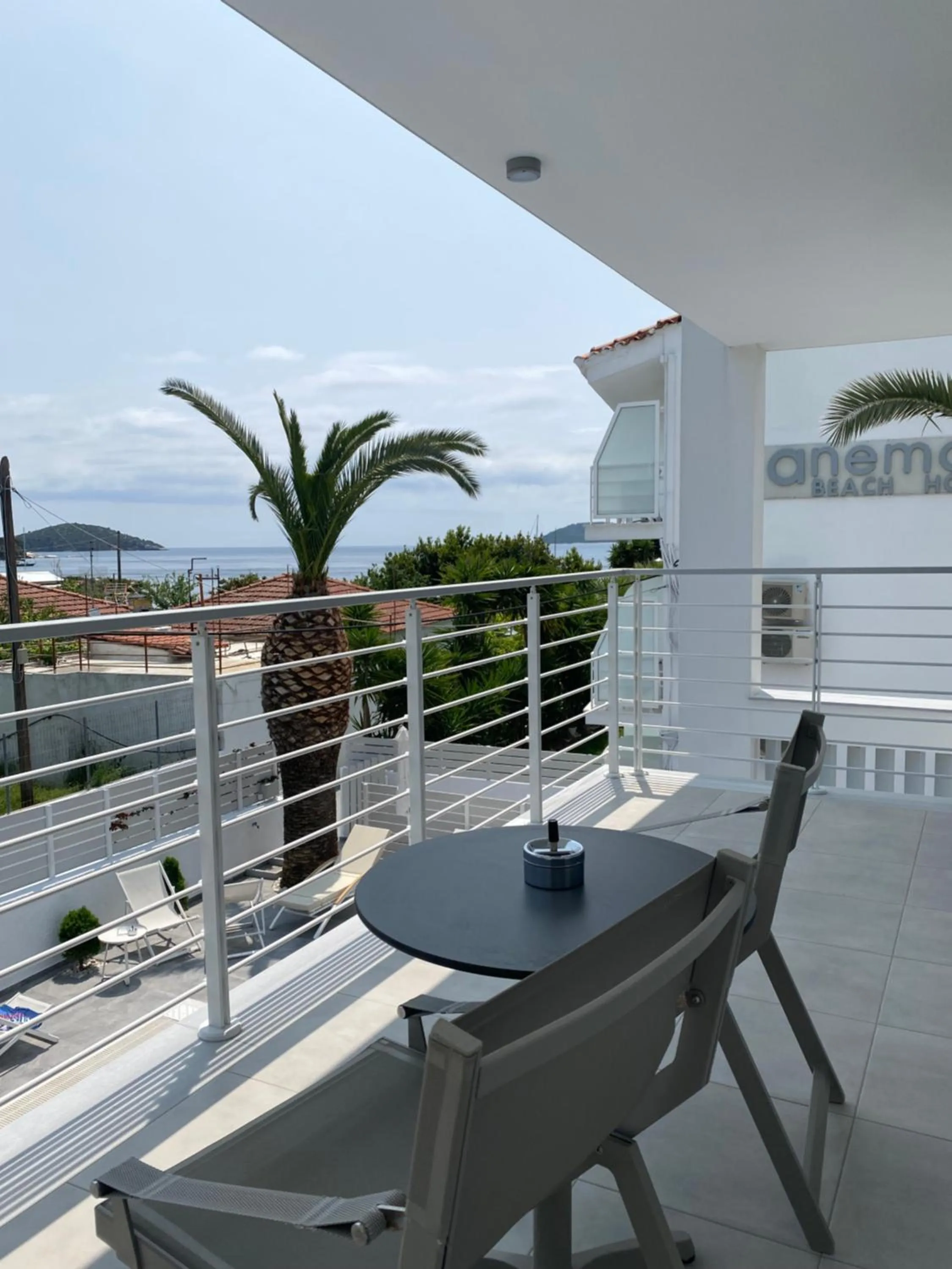 Balcony/Terrace in Anemoni Beach Hotel