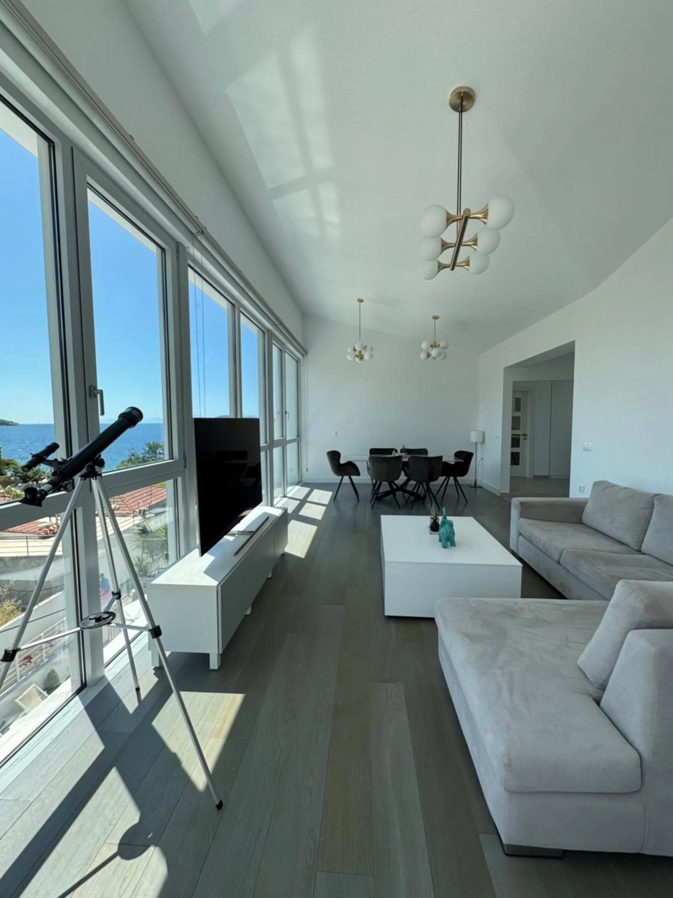 Living room in Anemoni Beach Hotel