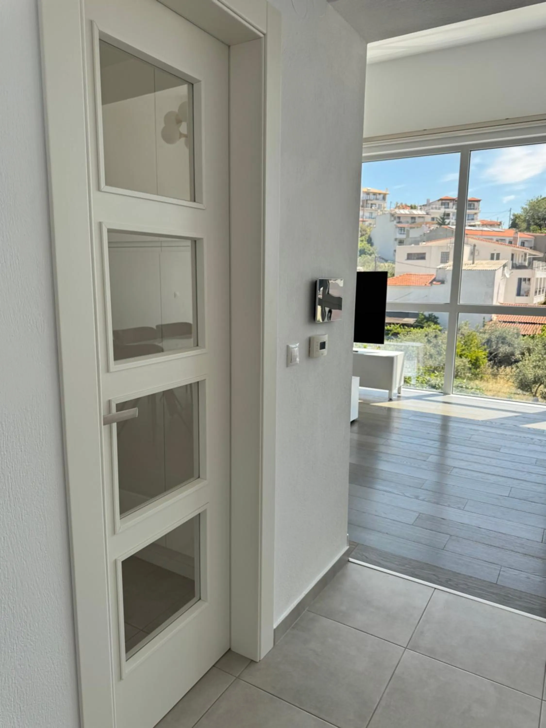 Living room in Anemoni Beach Hotel