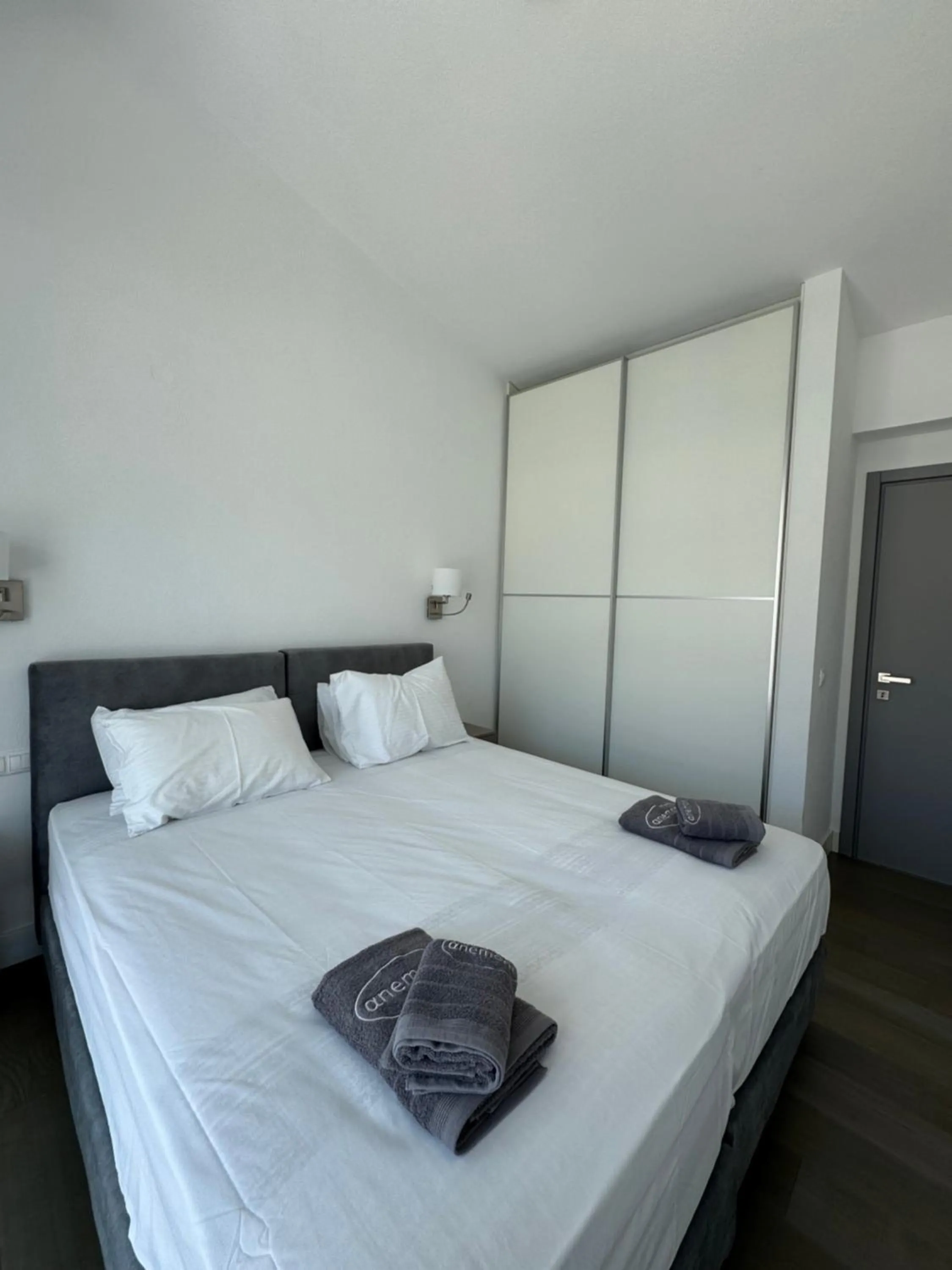 Bedroom, Bed in Anemoni Beach Hotel