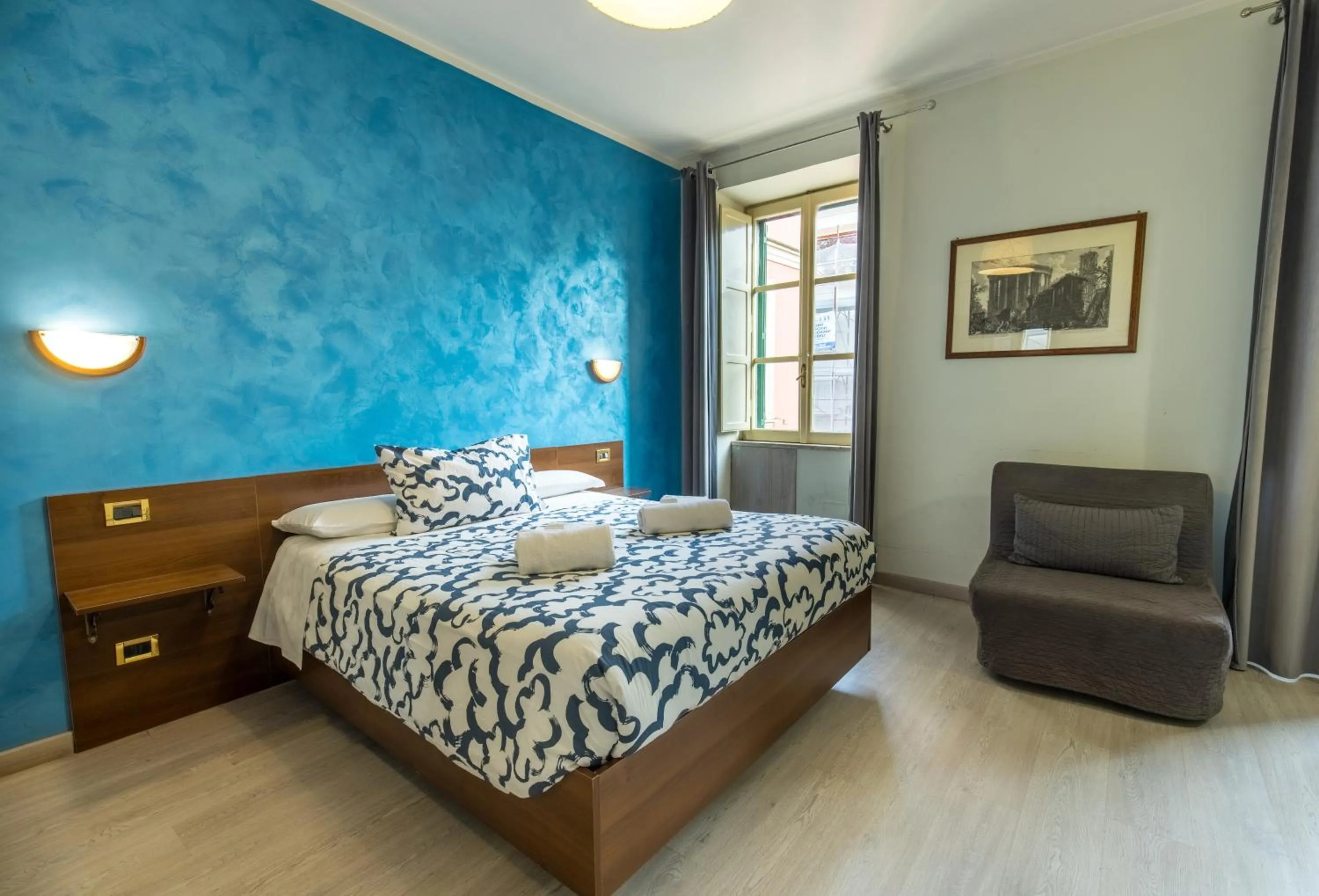 Bed in Palazzo Santori