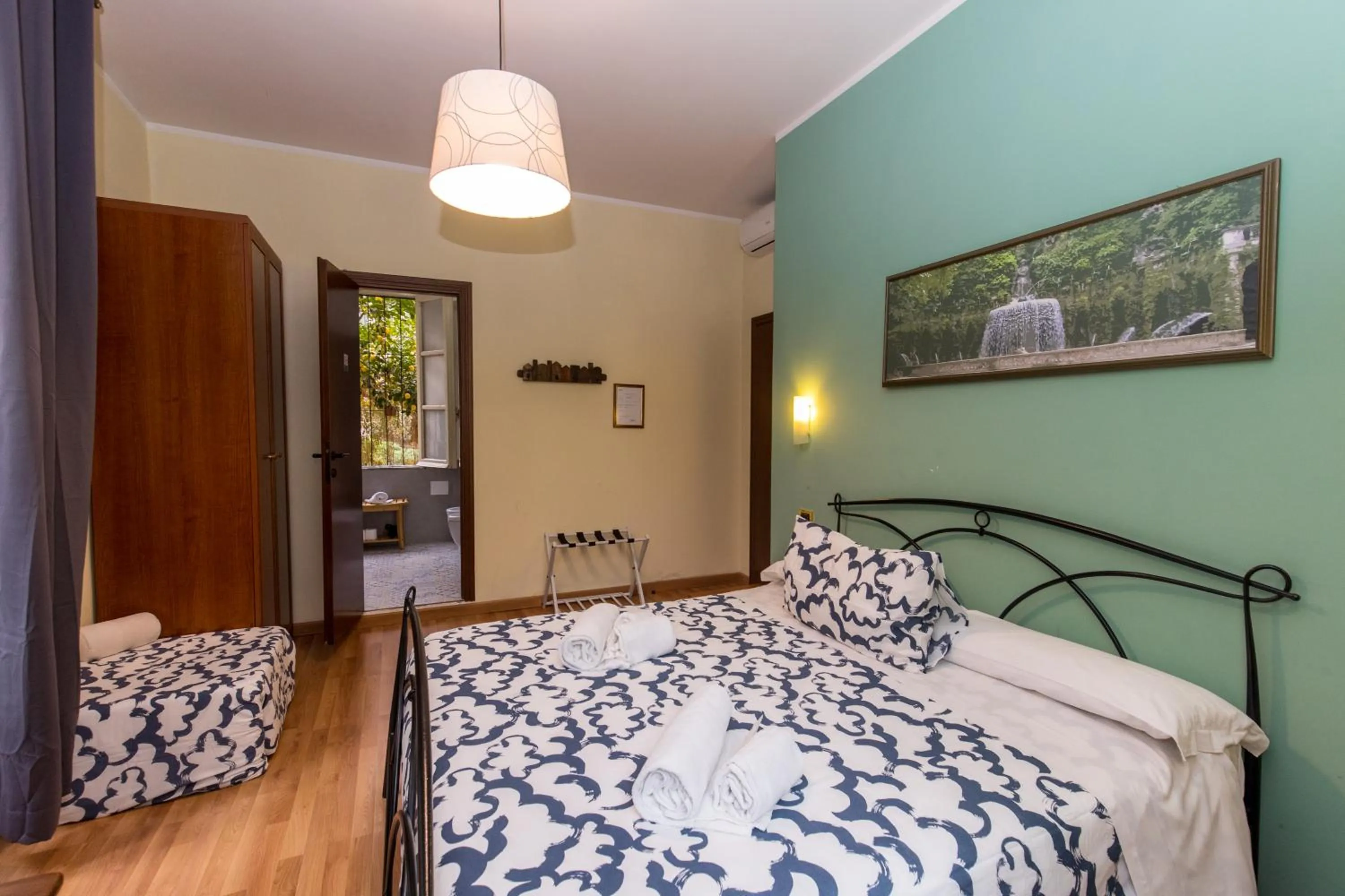 Bed in Palazzo Santori