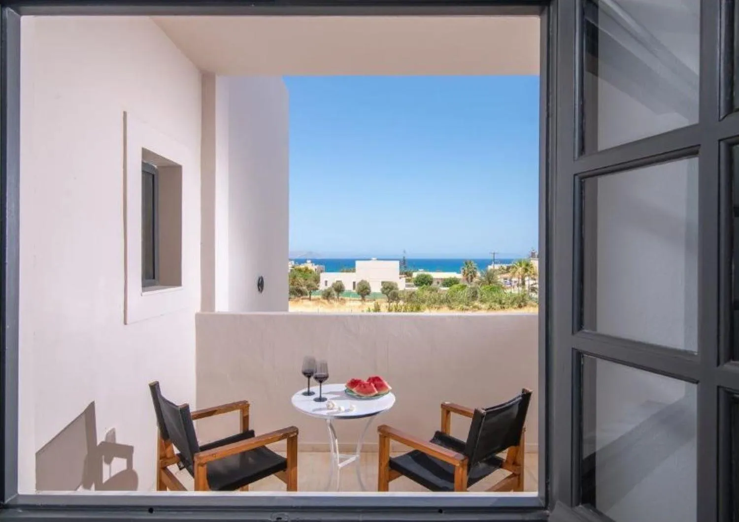 Balcony/Terrace in Anemos Inn by Estia