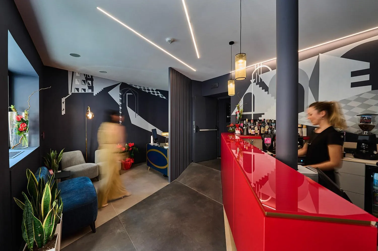 Lobby or reception in MyTALE Creative Academy Hotel