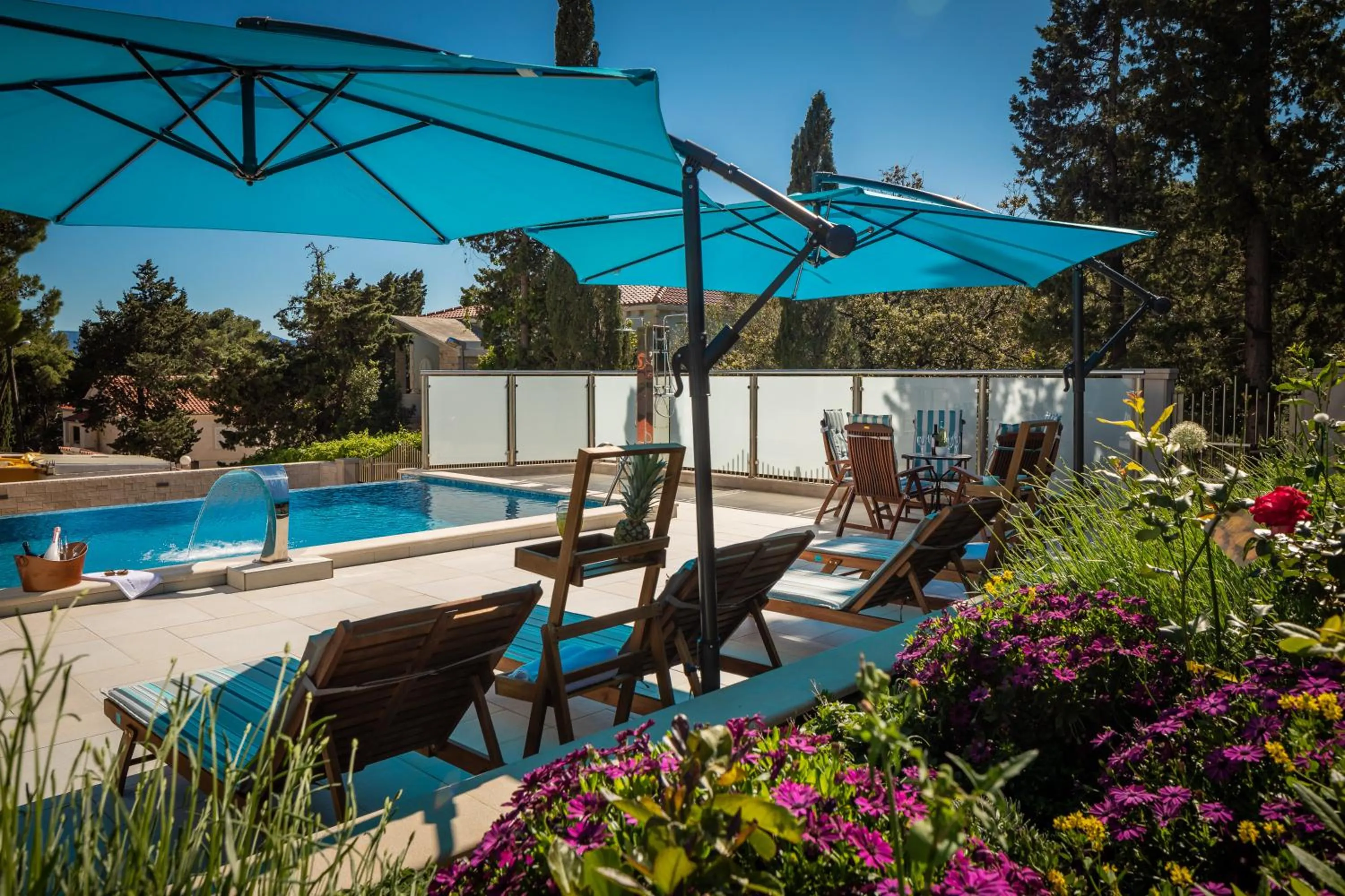 Garden in VILLA AQUA - Adults Only