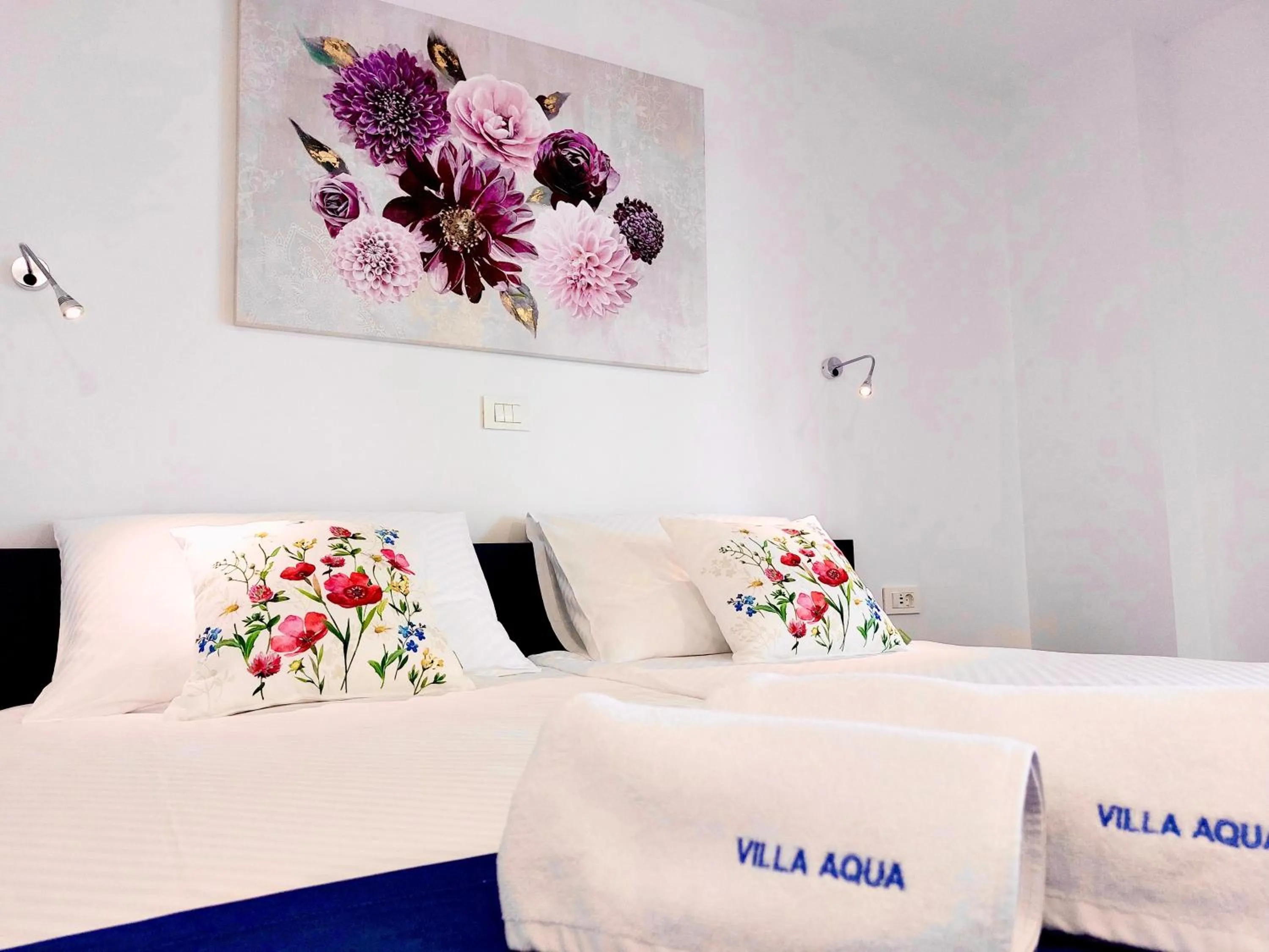 Bedroom, Bed in VILLA AQUA - Adults Only