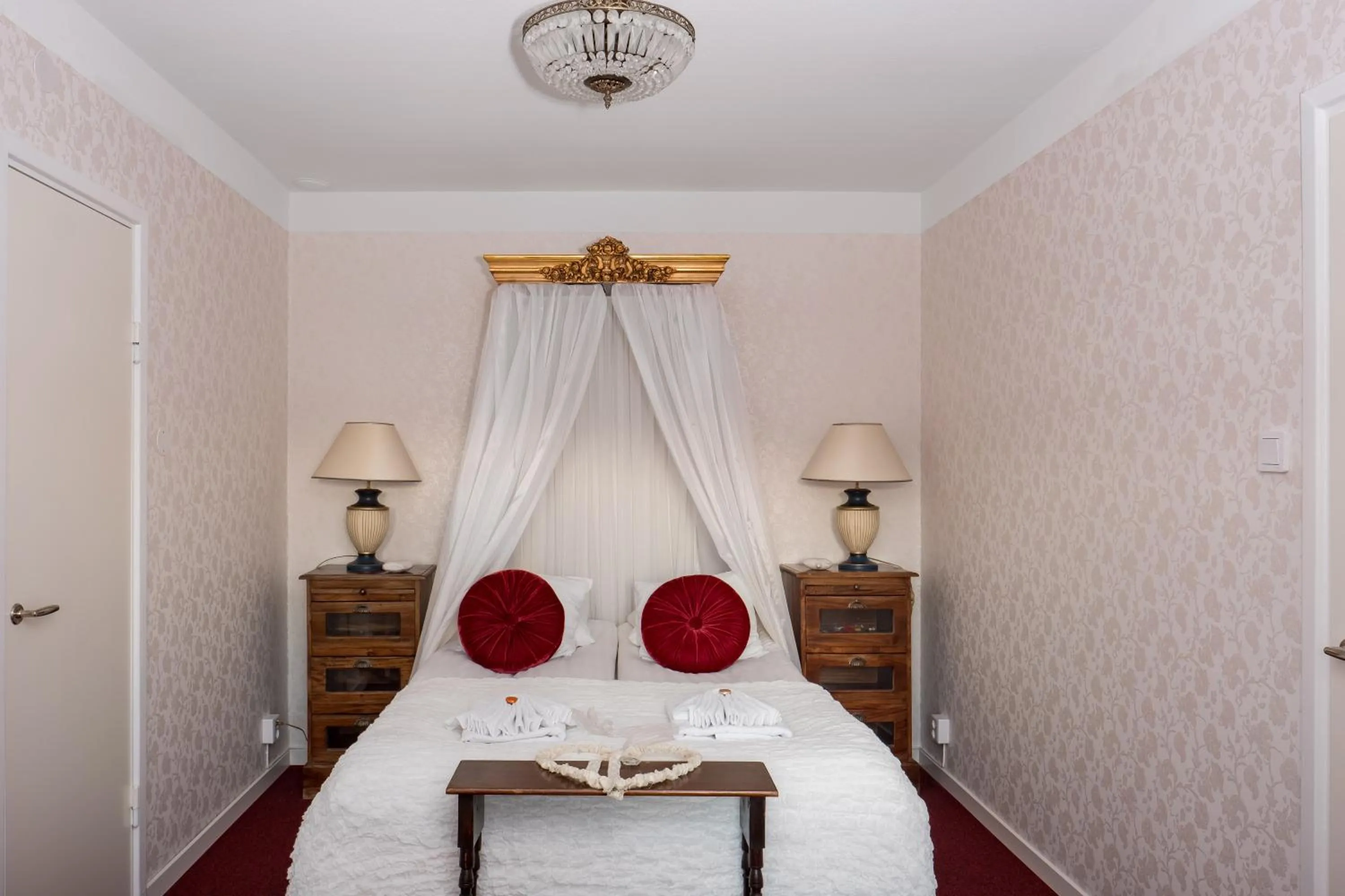 Bed in Hotel Vännäs