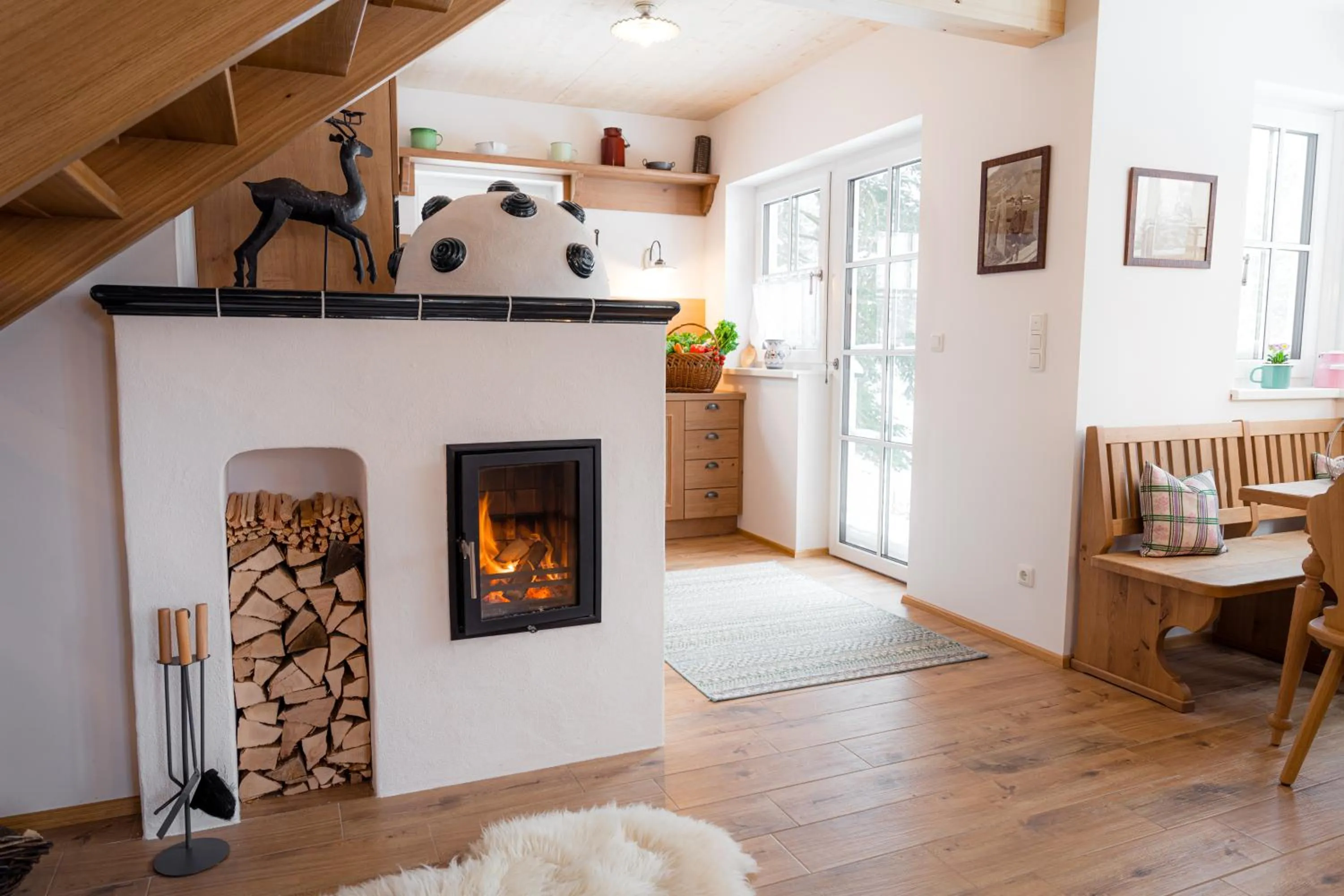 Kitchen or kitchenette in Narzissendorf Zloam