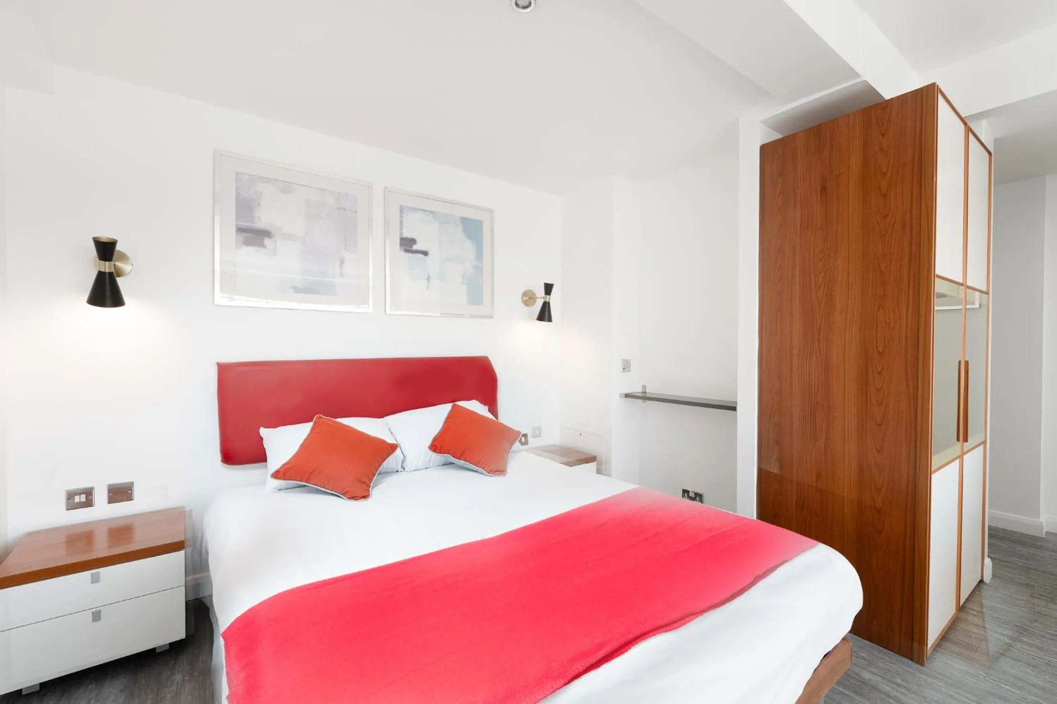 Bedroom, Bed in Roland House