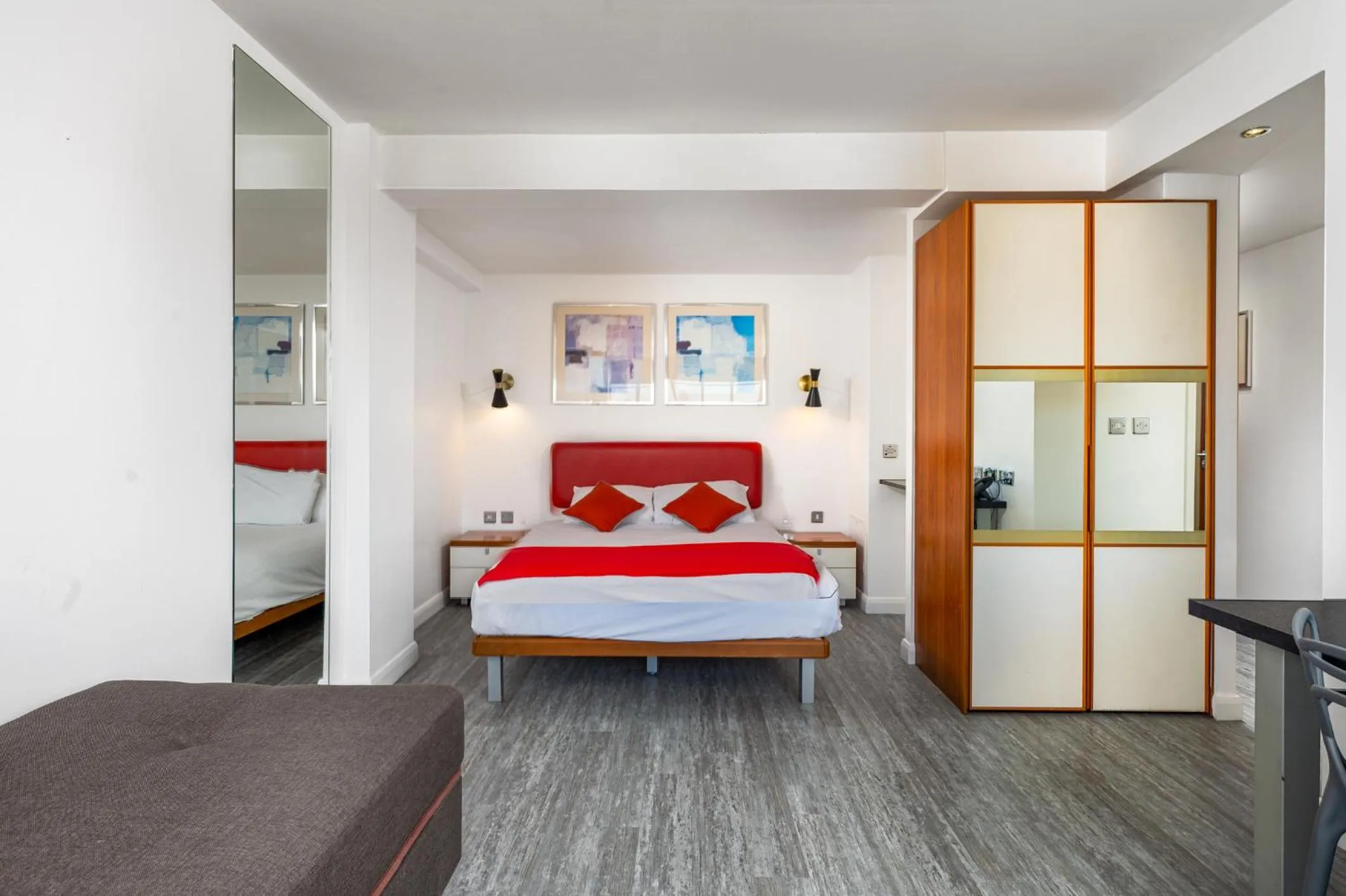 Bedroom, Bed in Roland House