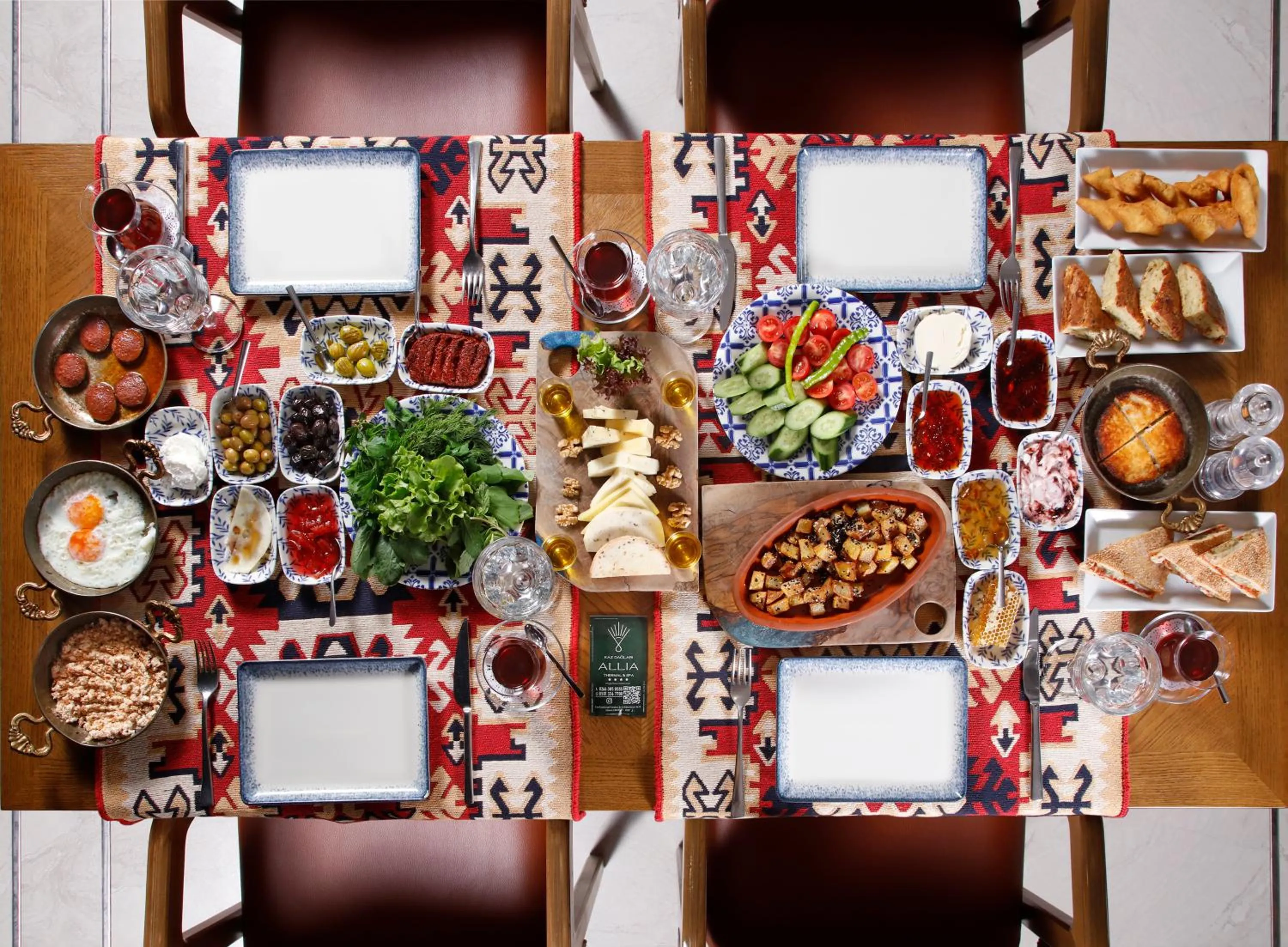 Breakfast in Kazdağları Allia Thermal Health & Spa