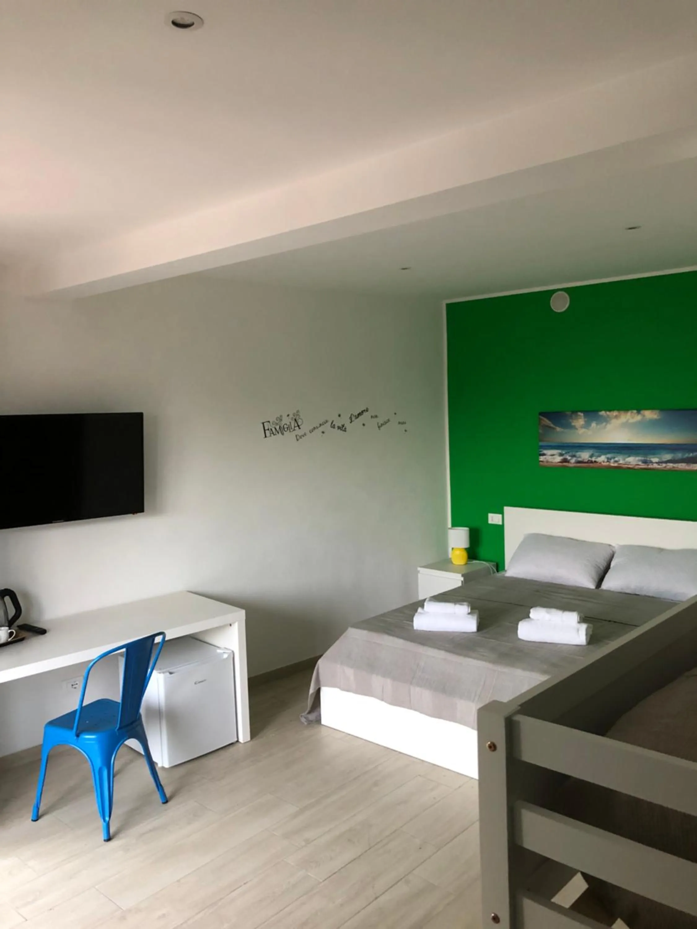 Bedroom, Bed in mammaCristina