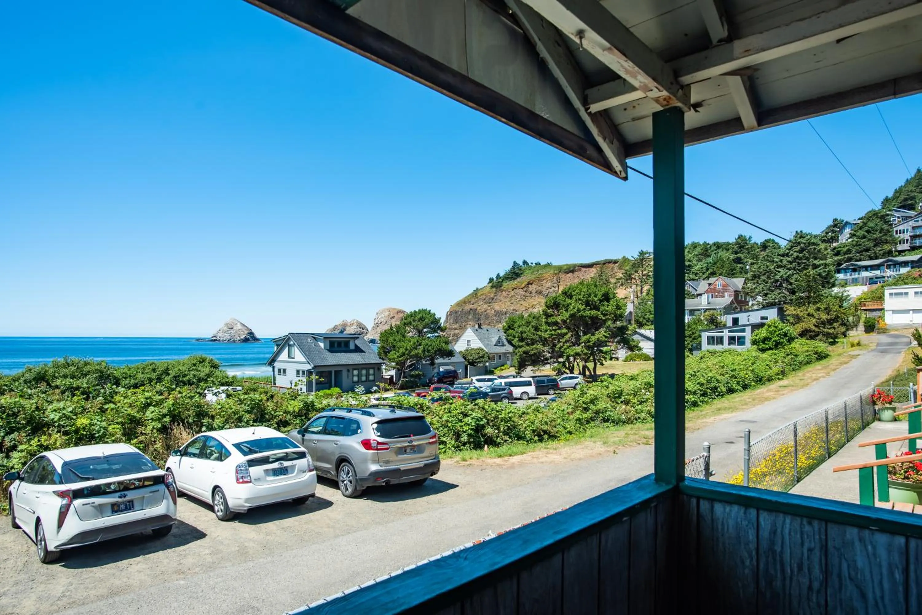 Sea view in Oceanside Ocean Front Cabins