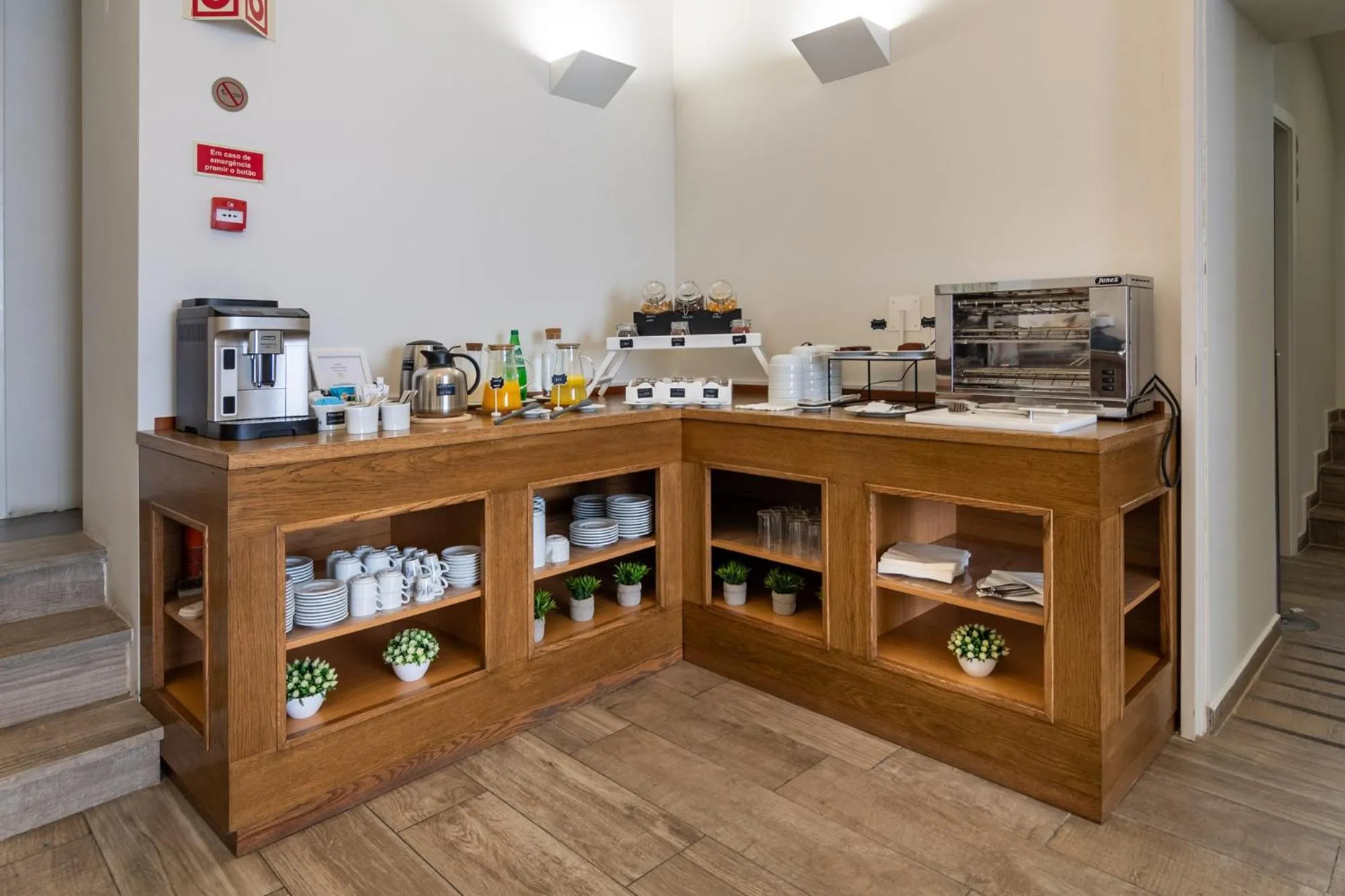 Buffet breakfast in Templo Boutique Hotel