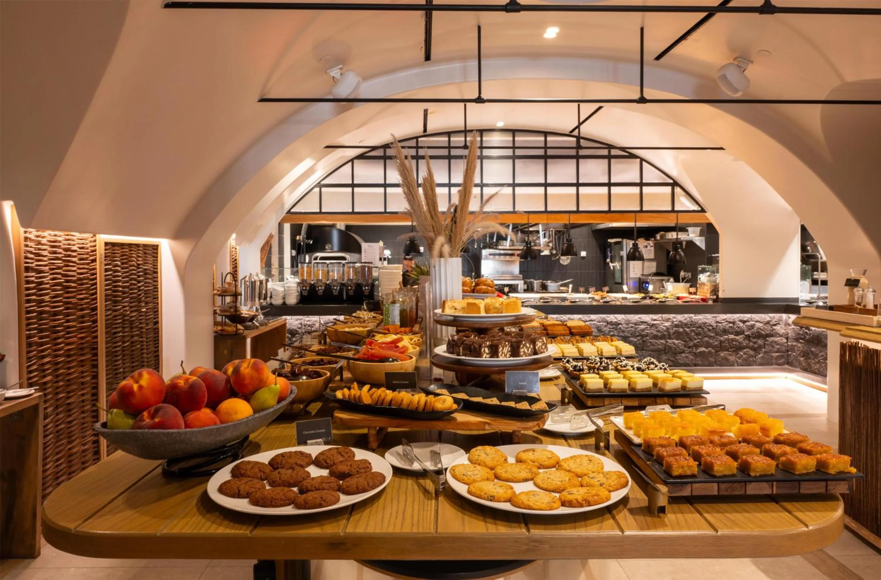 Breakfast in Radisson Blu Zaffron Resort, Santorini