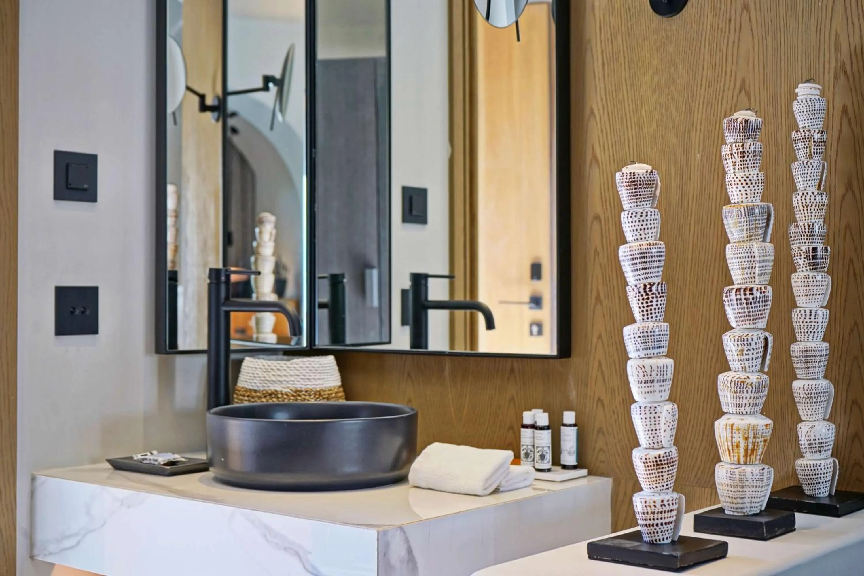 Bathroom in Radisson Blu Zaffron Resort, Santorini