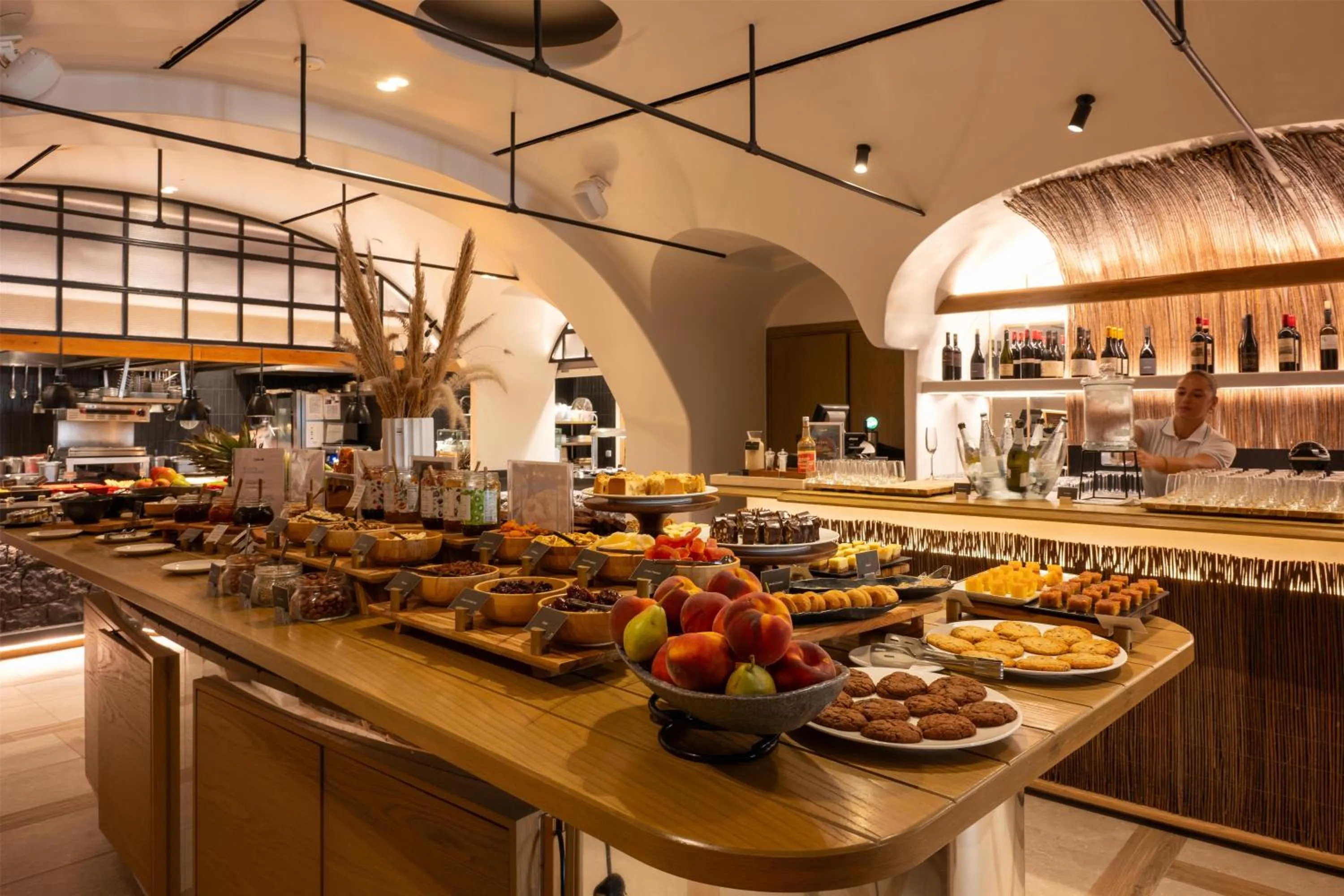 Breakfast in Radisson Blu Zaffron Resort, Santorini