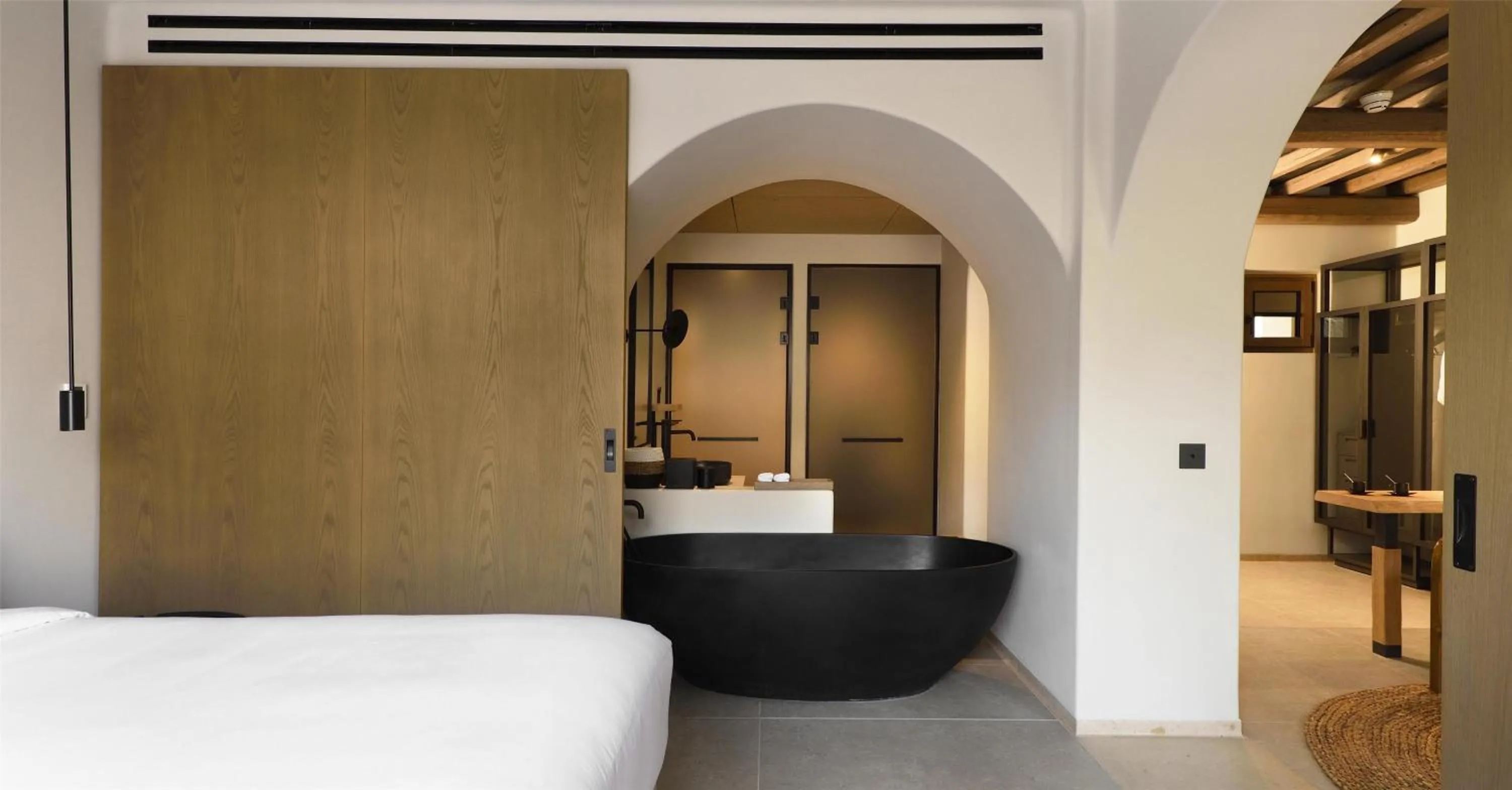 Photo of the whole room, Bed in Radisson Blu Zaffron Resort, Santorini