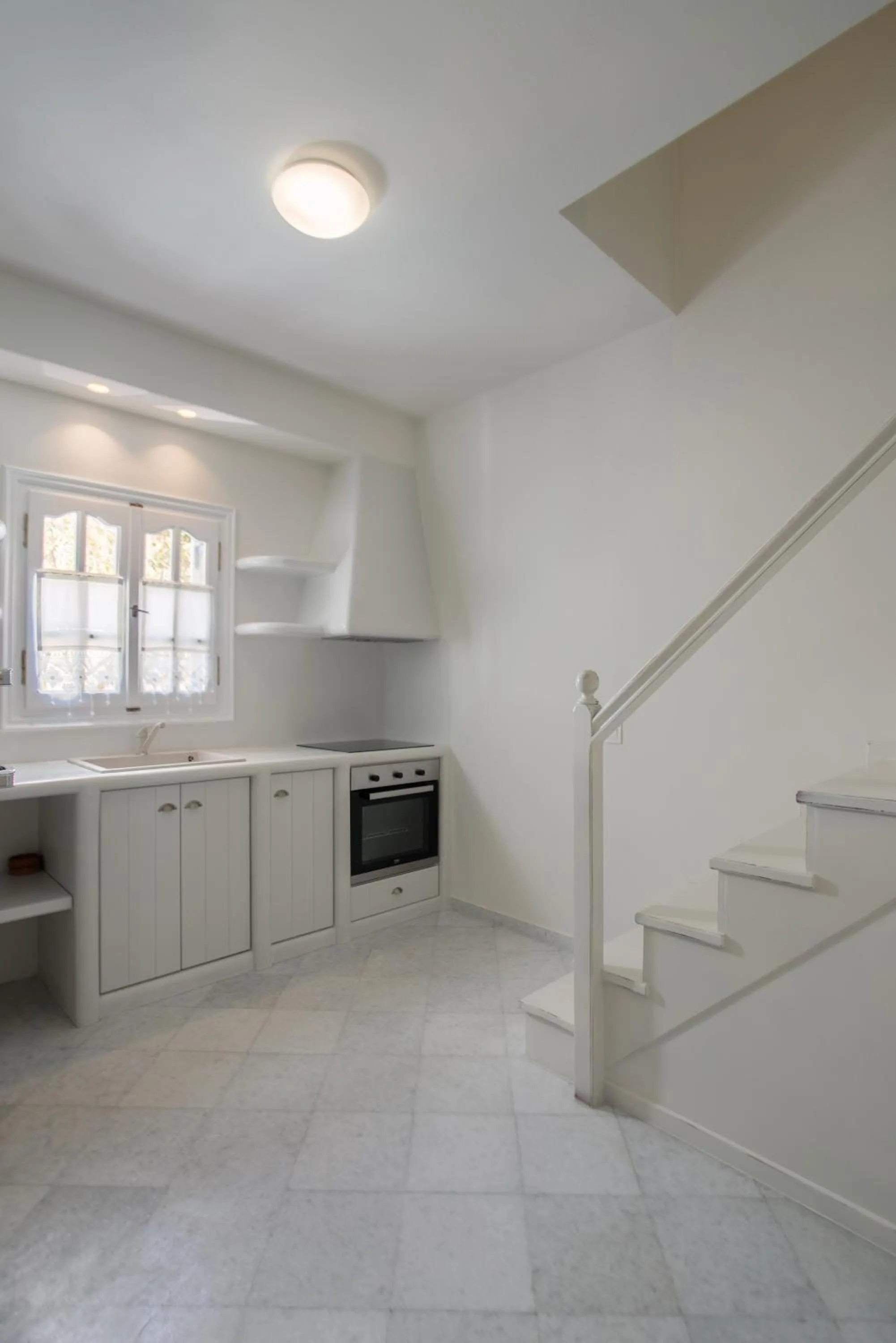kitchen in Aeolos Villas Sustainable Living
