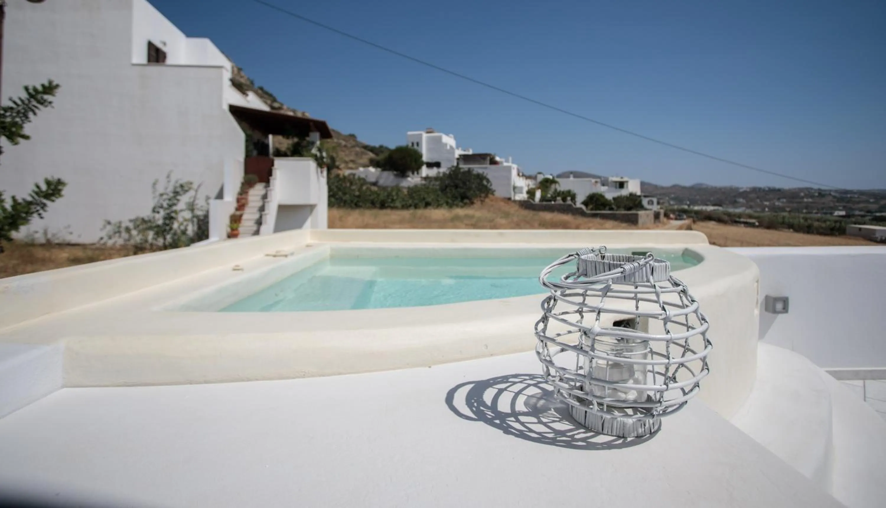 Hot Tub in Aeolos Villas Sustainable Living