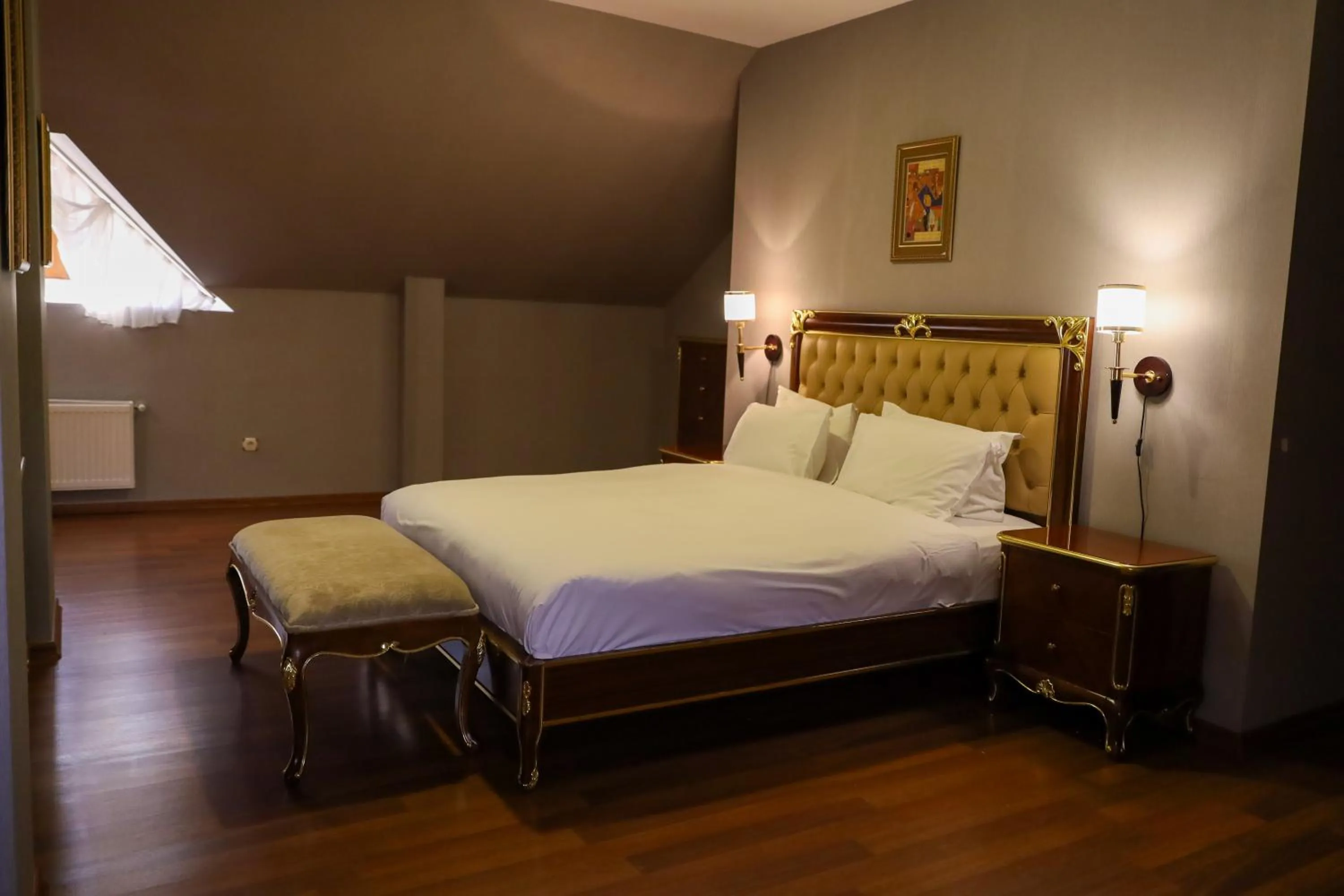 Bedroom, Bed in Sheki Palace Hotel