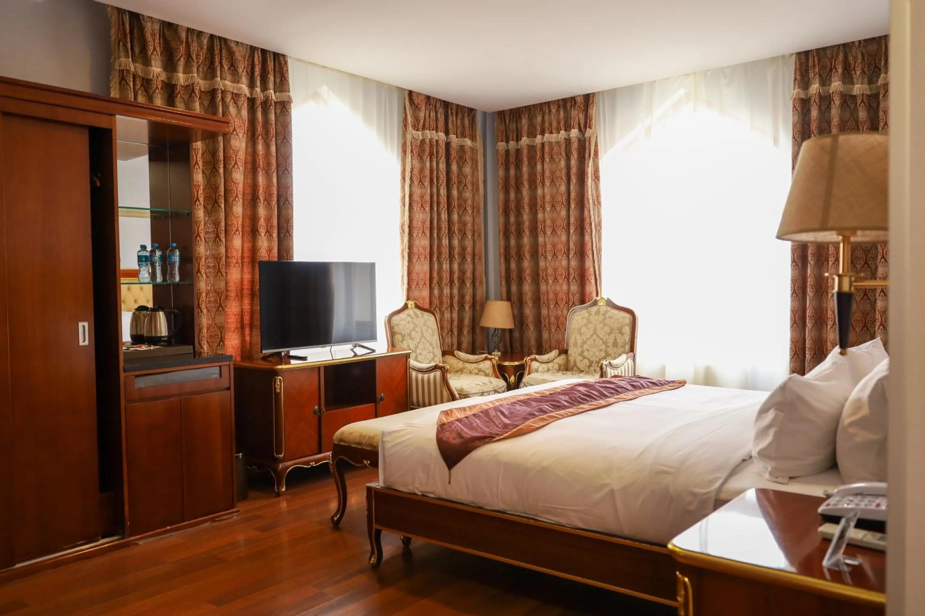 Bedroom, Bed in Sheki Palace Hotel