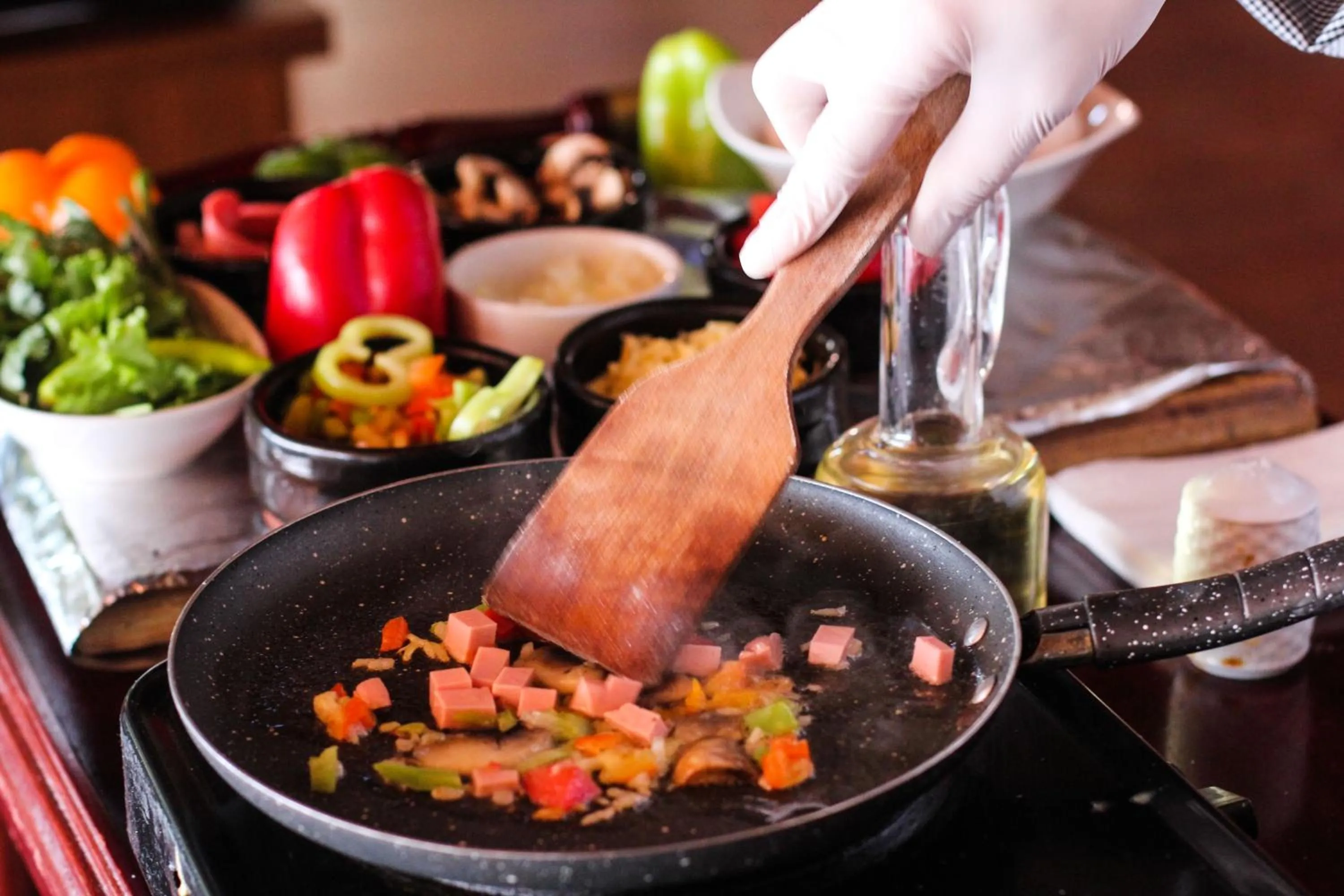 Food and drinks in Sheki Palace Hotel