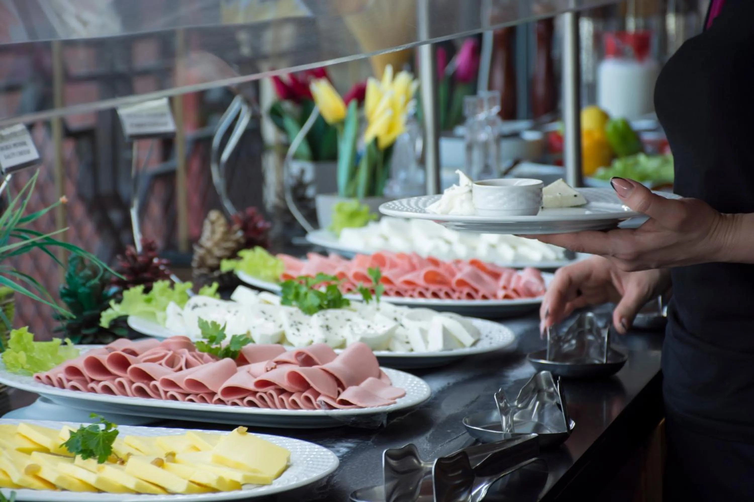 Breakfast in Sheki Palace Hotel
