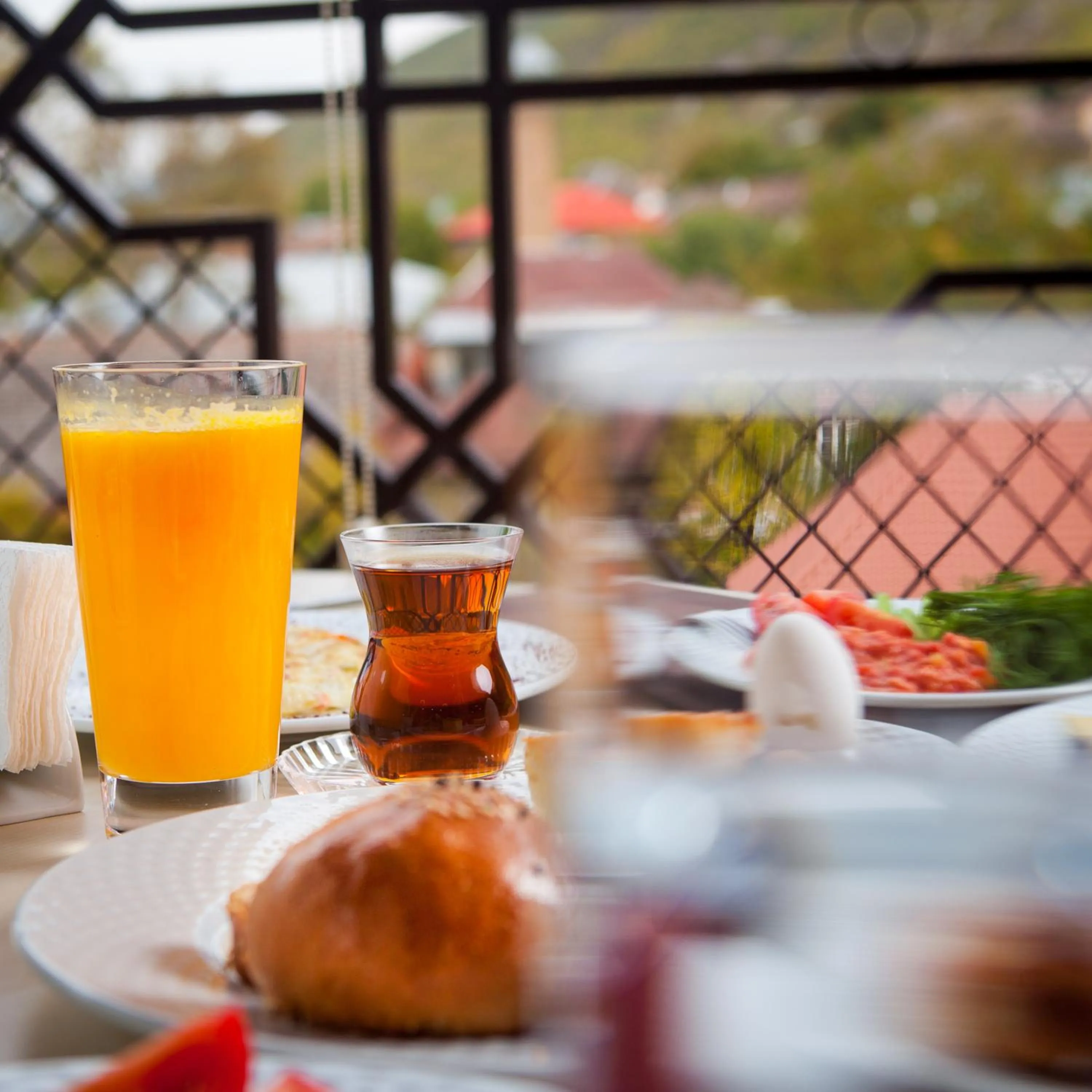 Breakfast in Sheki Palace Hotel