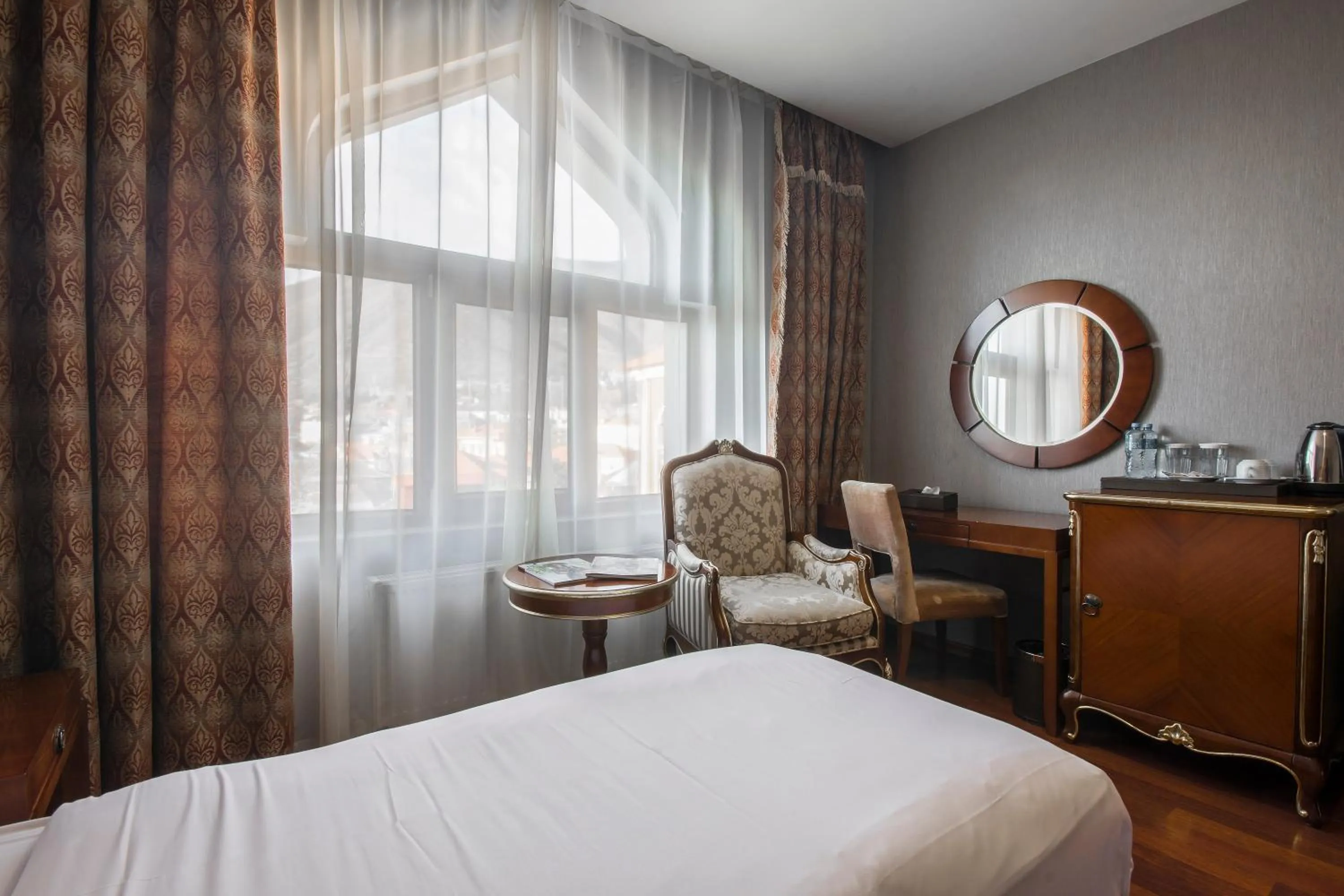 Bedroom, Bed in Sheki Palace Hotel