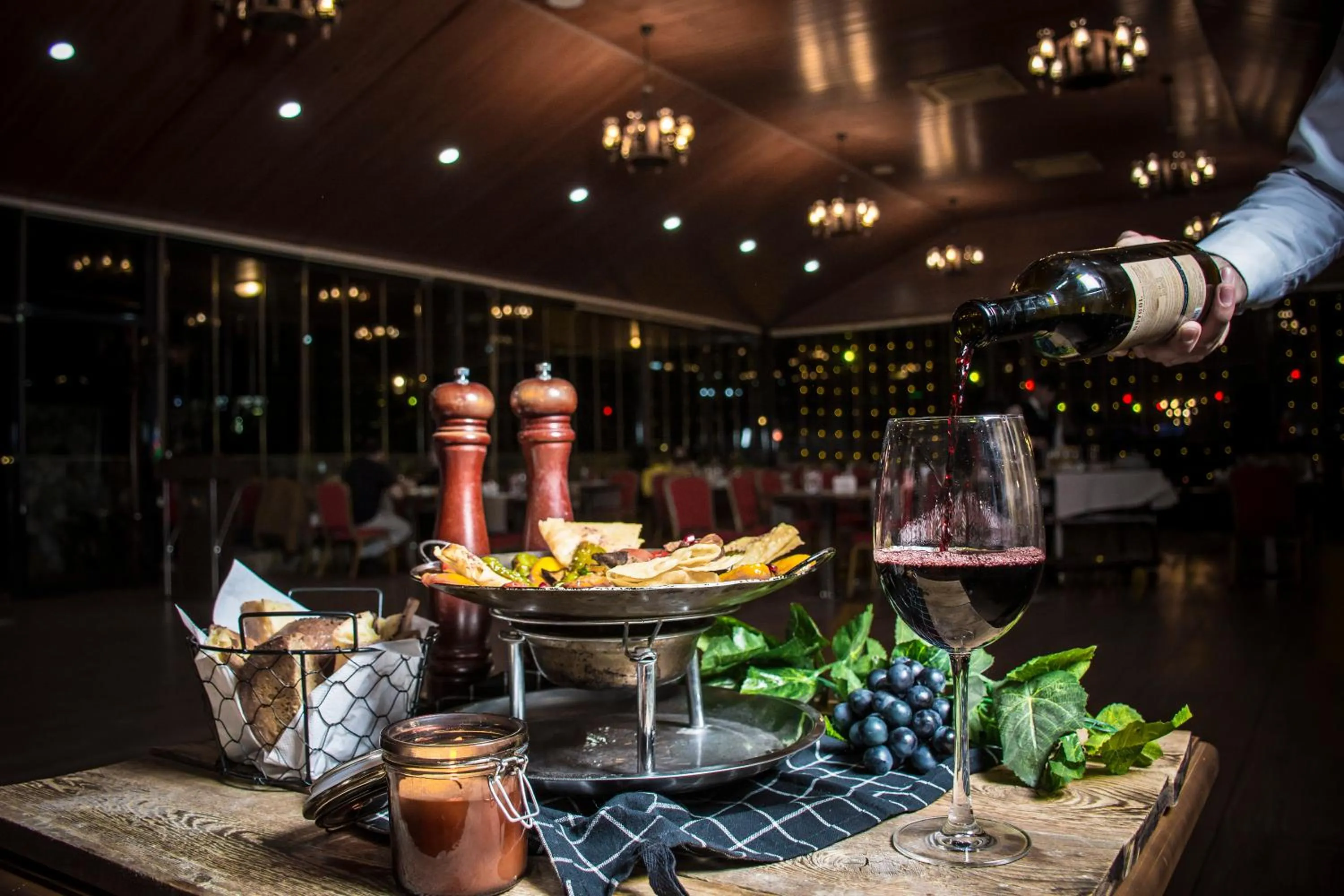 Lunch in Sheki Palace Hotel