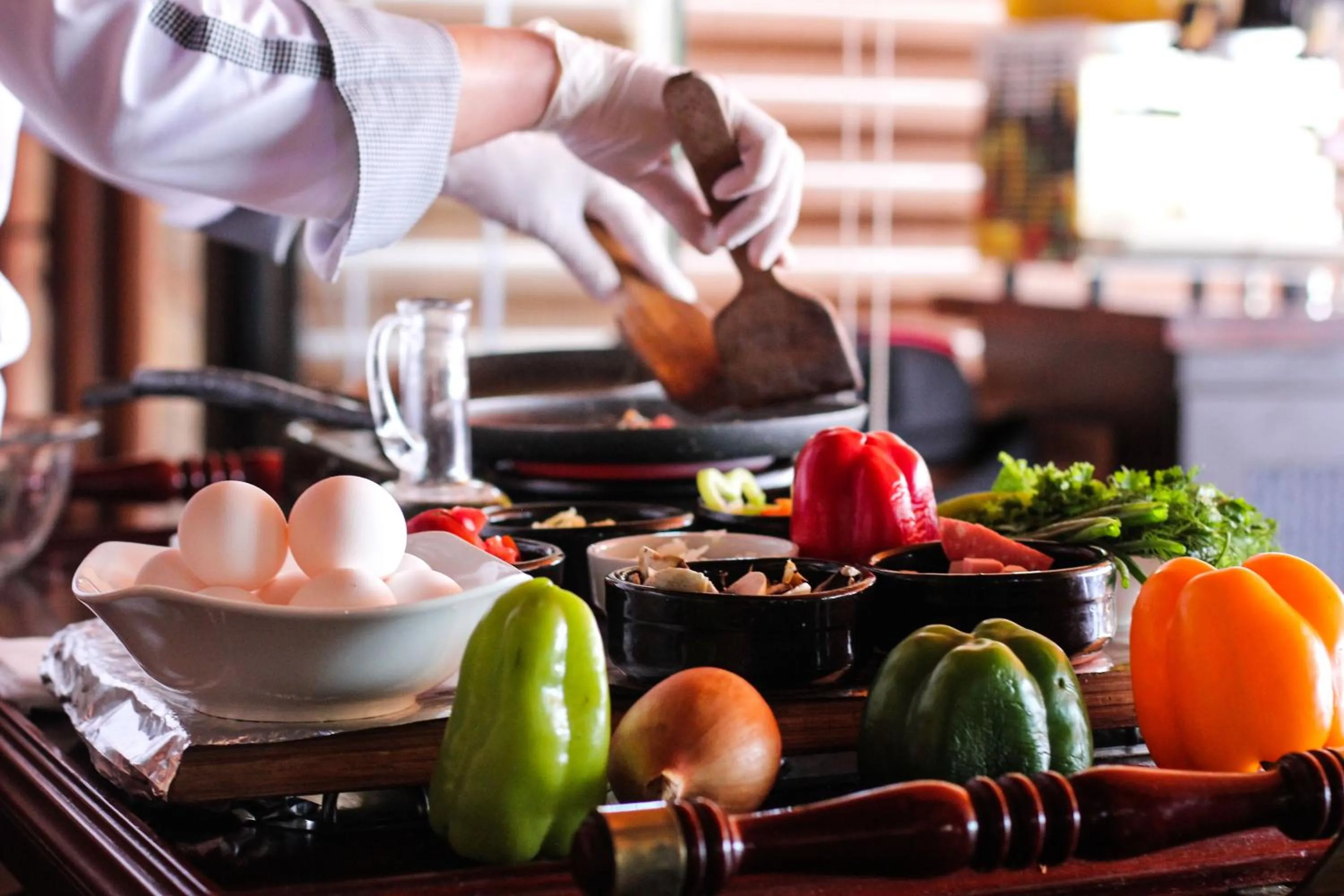 Food and drinks in Sheki Palace Hotel