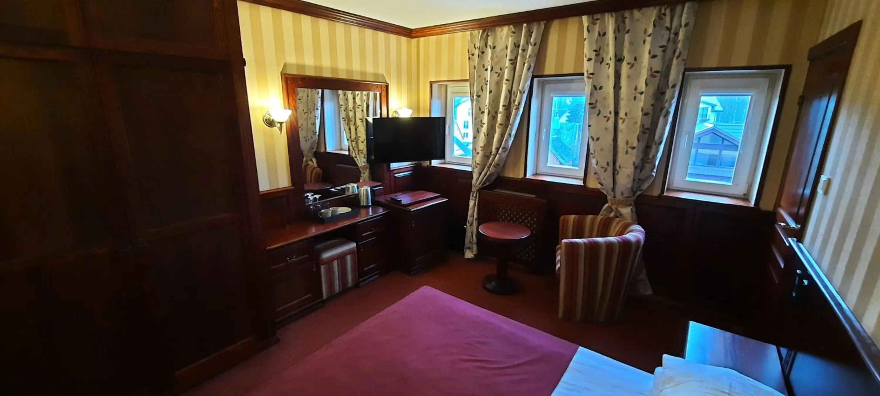 Communal lounge/ TV room in P7 Palanga