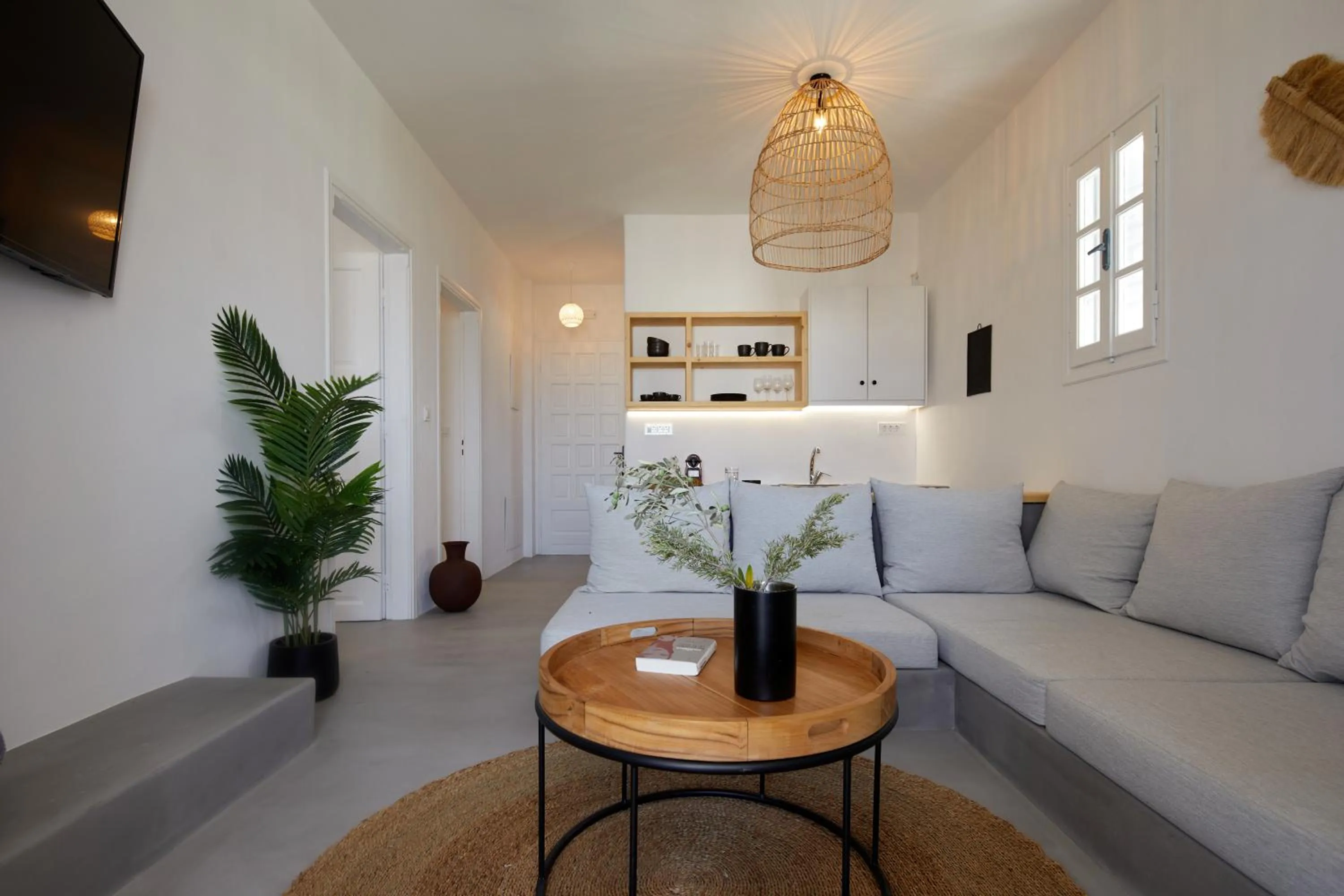 Living room in Symmetry Suites