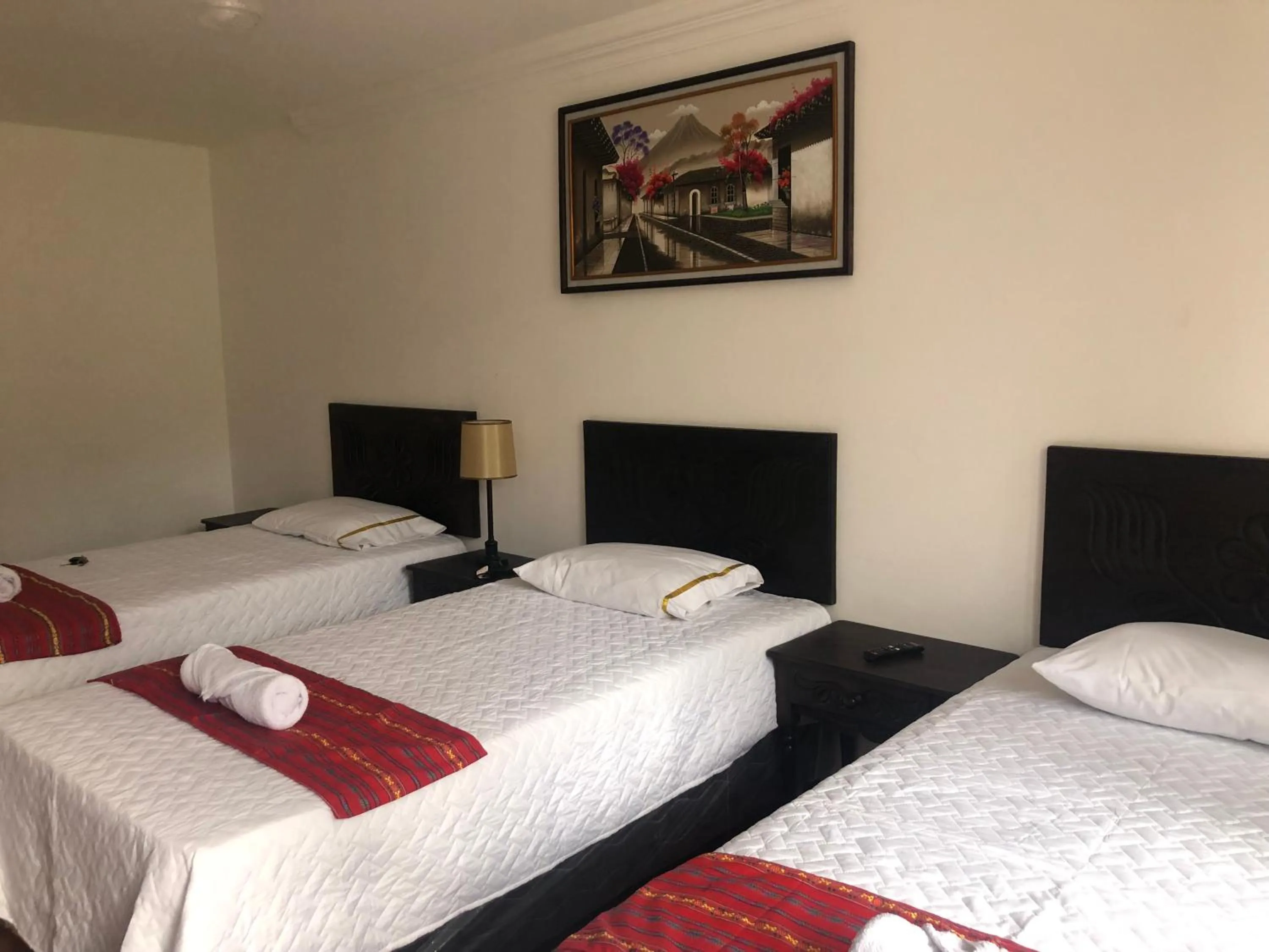 Bed in Hotel Mansion Del Rey