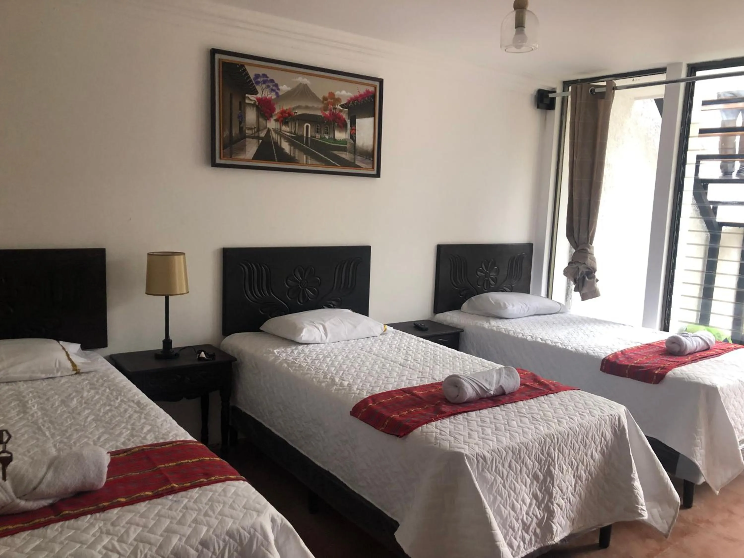 Bed in Hotel Mansion Del Rey