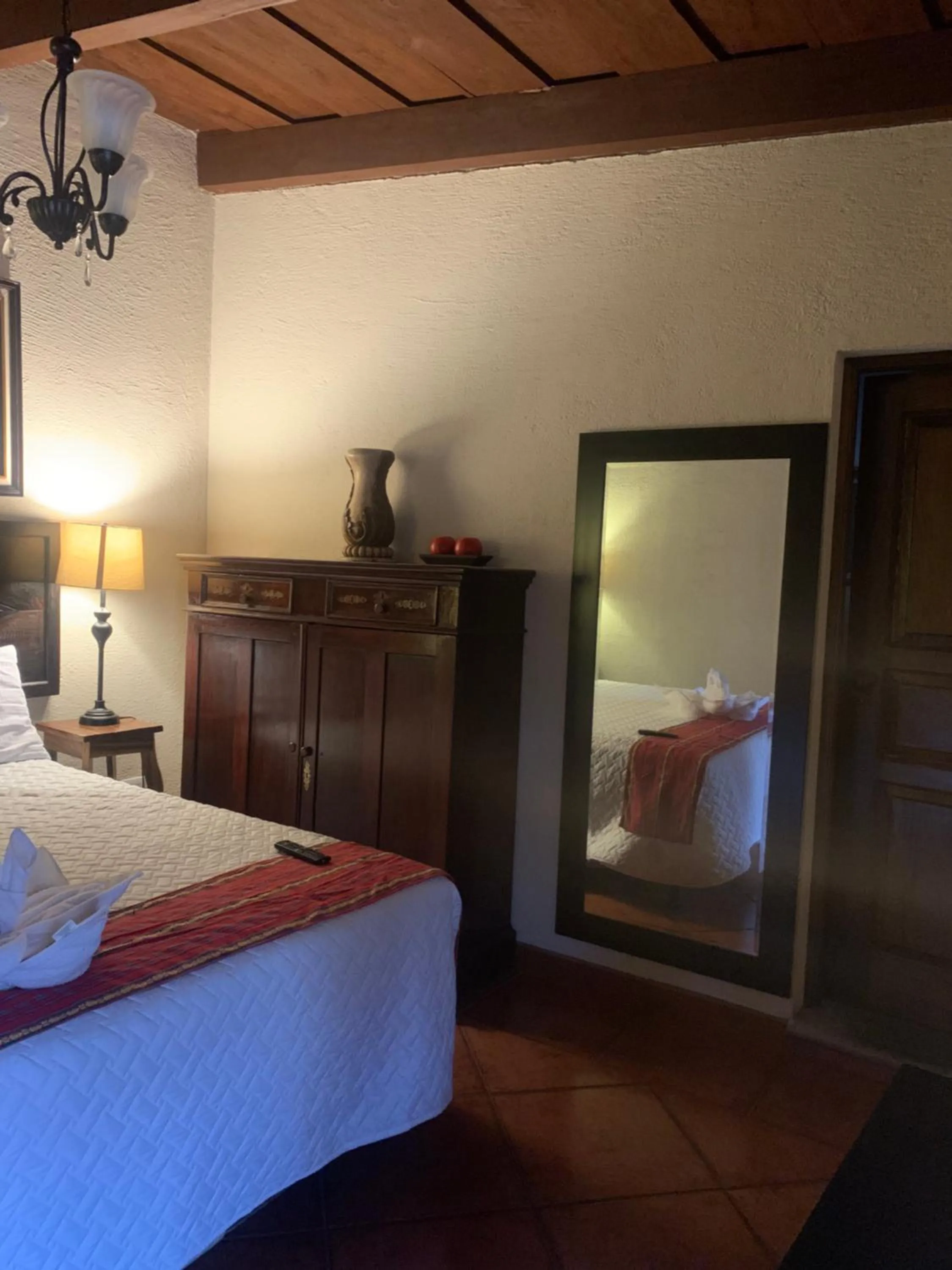 Bed in Hotel Mansion Del Rey